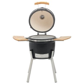 vidaXL Holzkohlegrill Kamado Barbecue Grill Räucherofen Keramik 76 cm