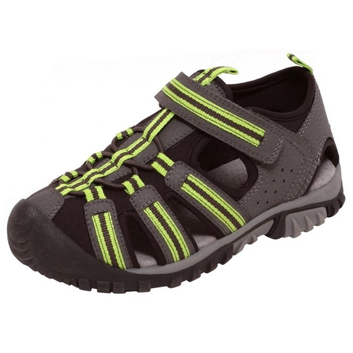 Zapato Outdoorsandale Kinder Sport Outdoor Sandalen Sommersandalen Schuhe Klettverschluss grau grün
