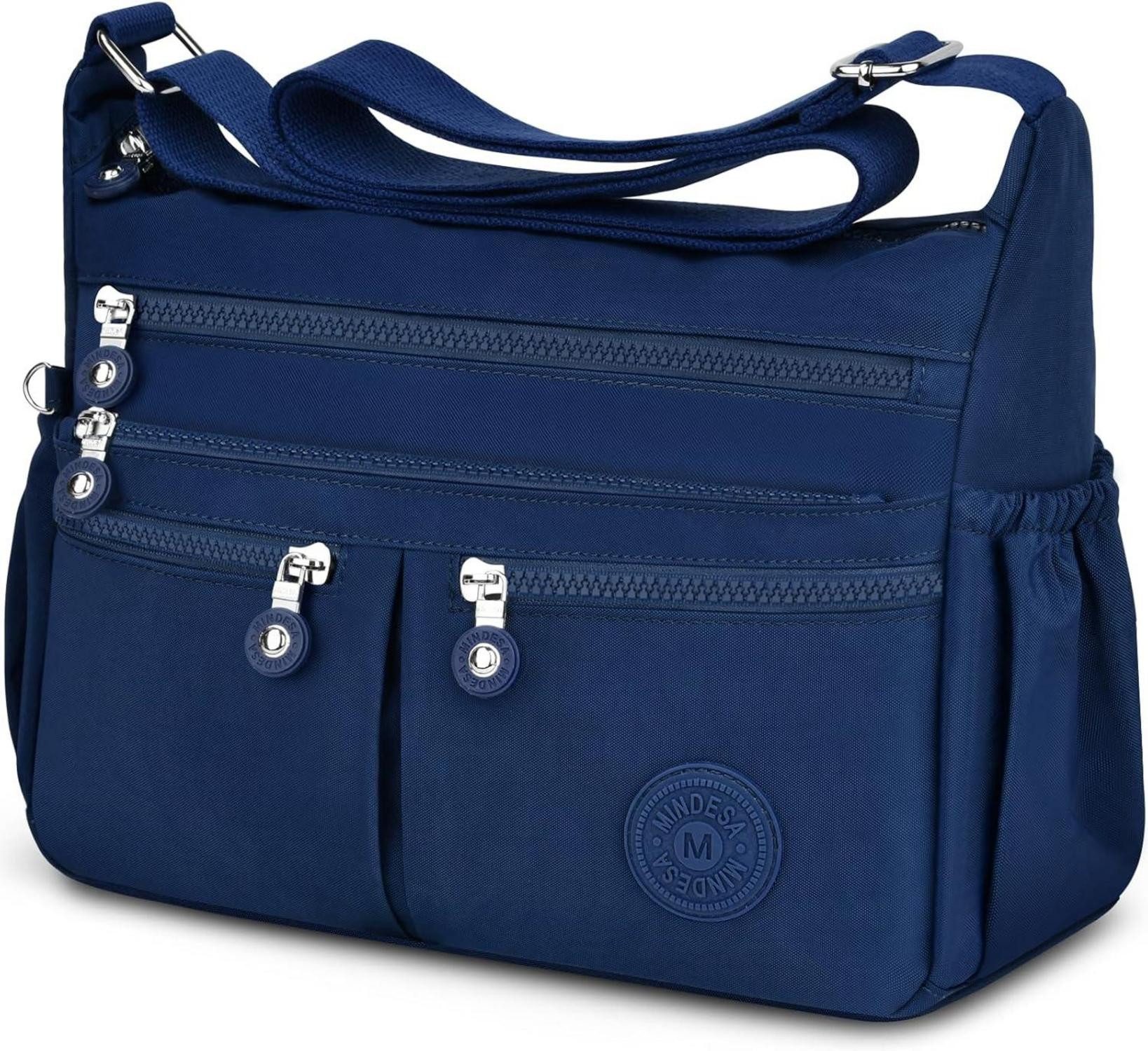 Umhängetasche TEUEN Crossbody Bag Damen Große Kapazität Wasserdicht Nylon