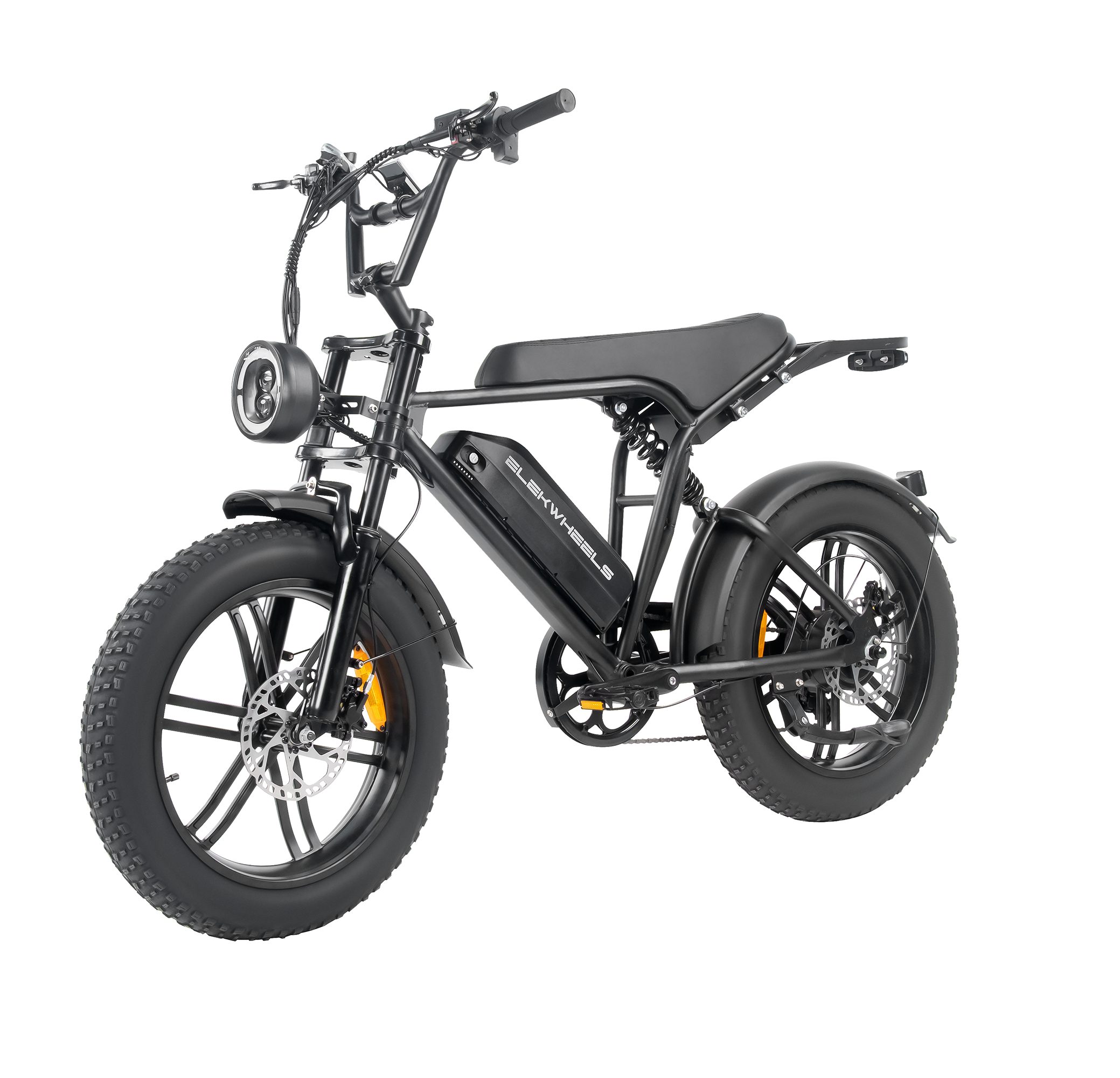 PIXAR Elekwheels E6 2.0 E-Bike 48V 13Ah 7-Gang 20"x4.0 Fat mit LCD