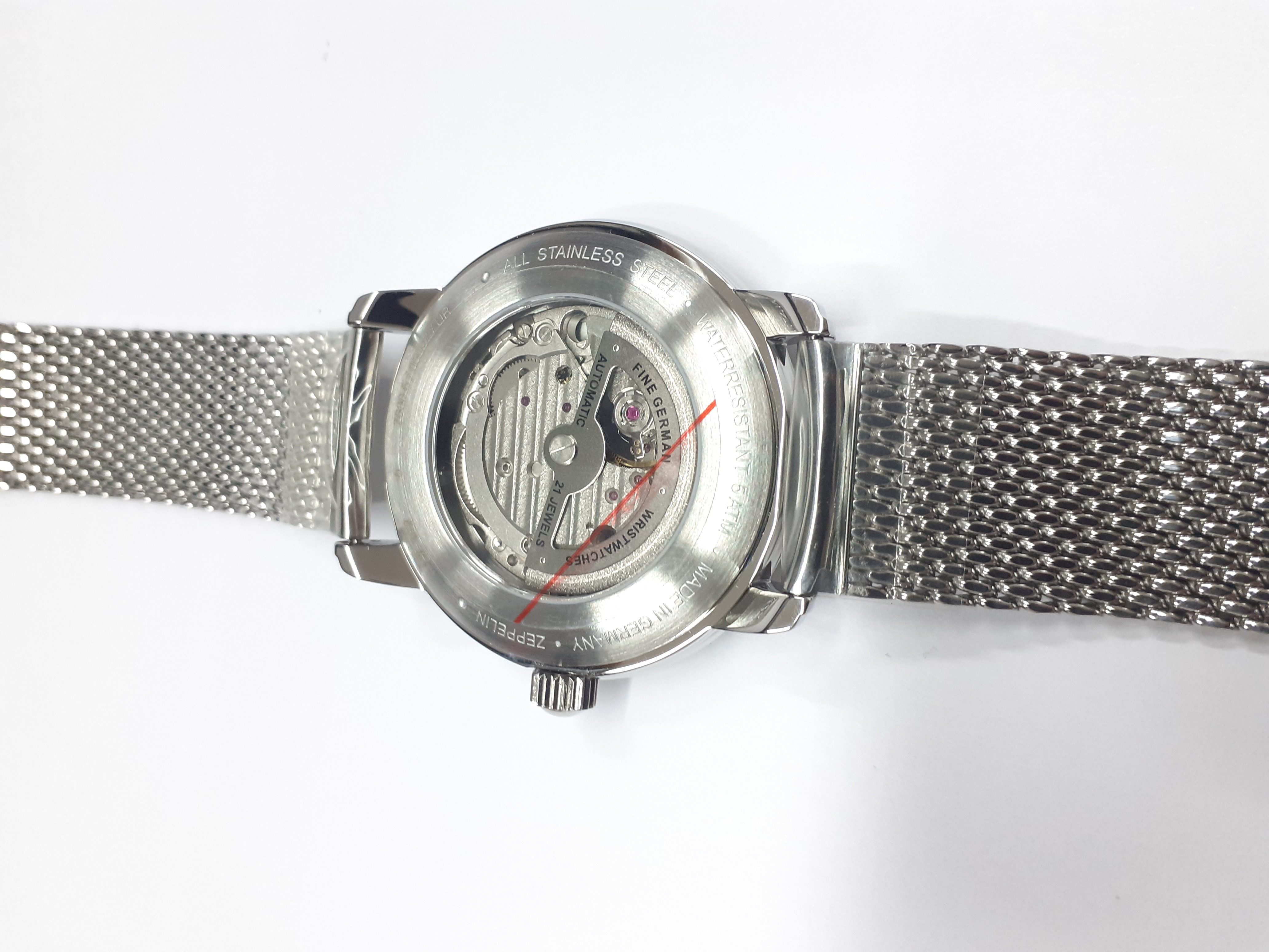 ZEPPELIN Automatikuhr Herrenuhr LZ127 Graf Zeppelin