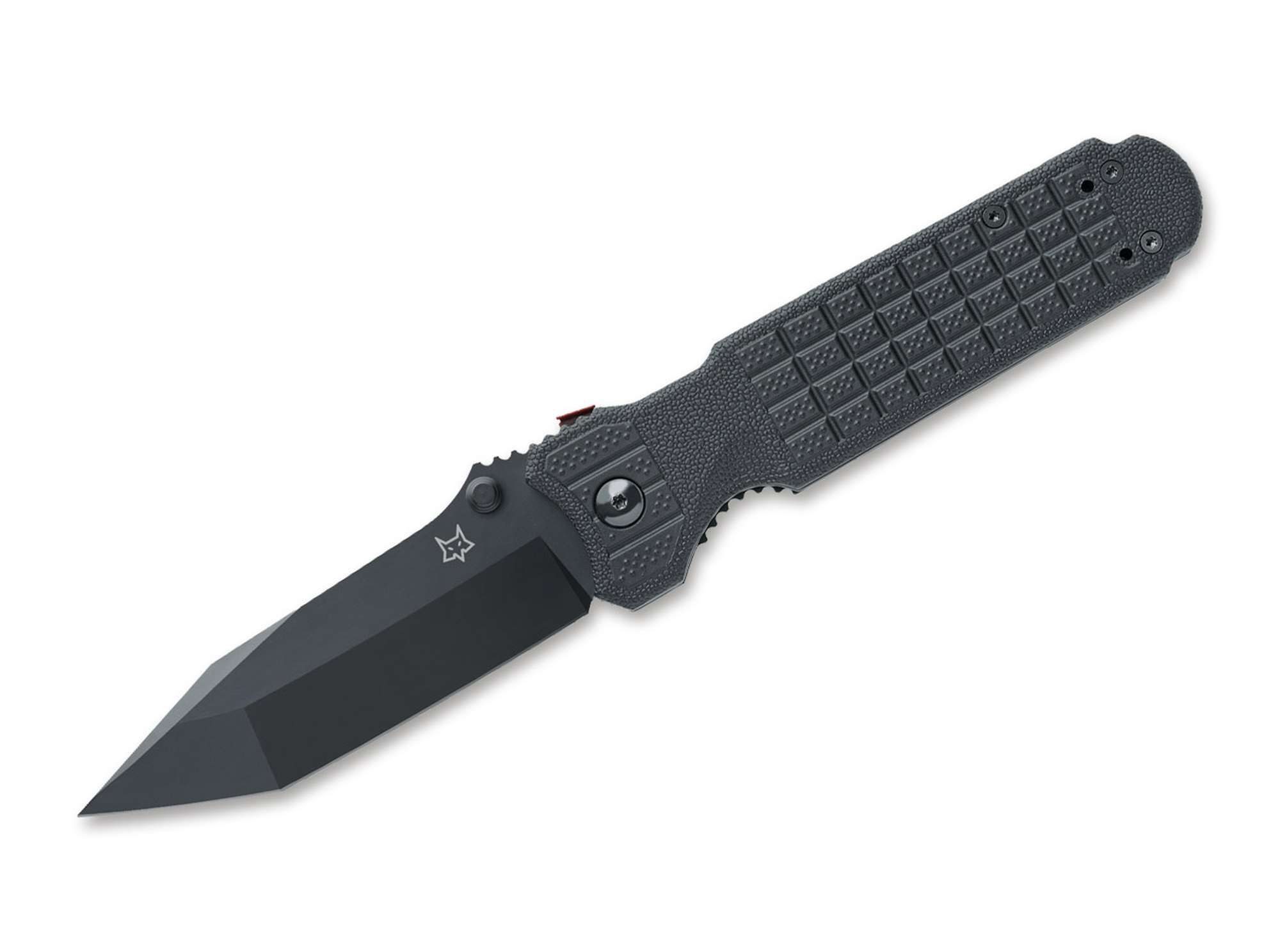 Fox Knives Taschenmesser Fox Knives Predator Evolution N690 Black FRN