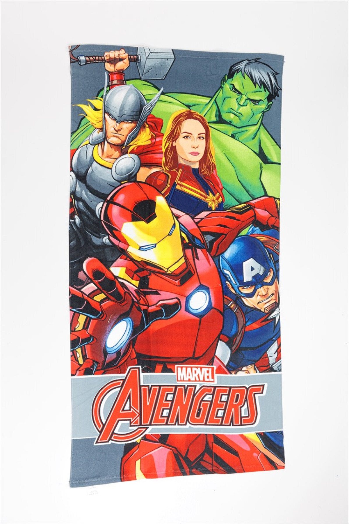 The AVENGERS Strandtuch Strandtuch – 140x70 cm, 100% Polyester für Superhelden-Fans