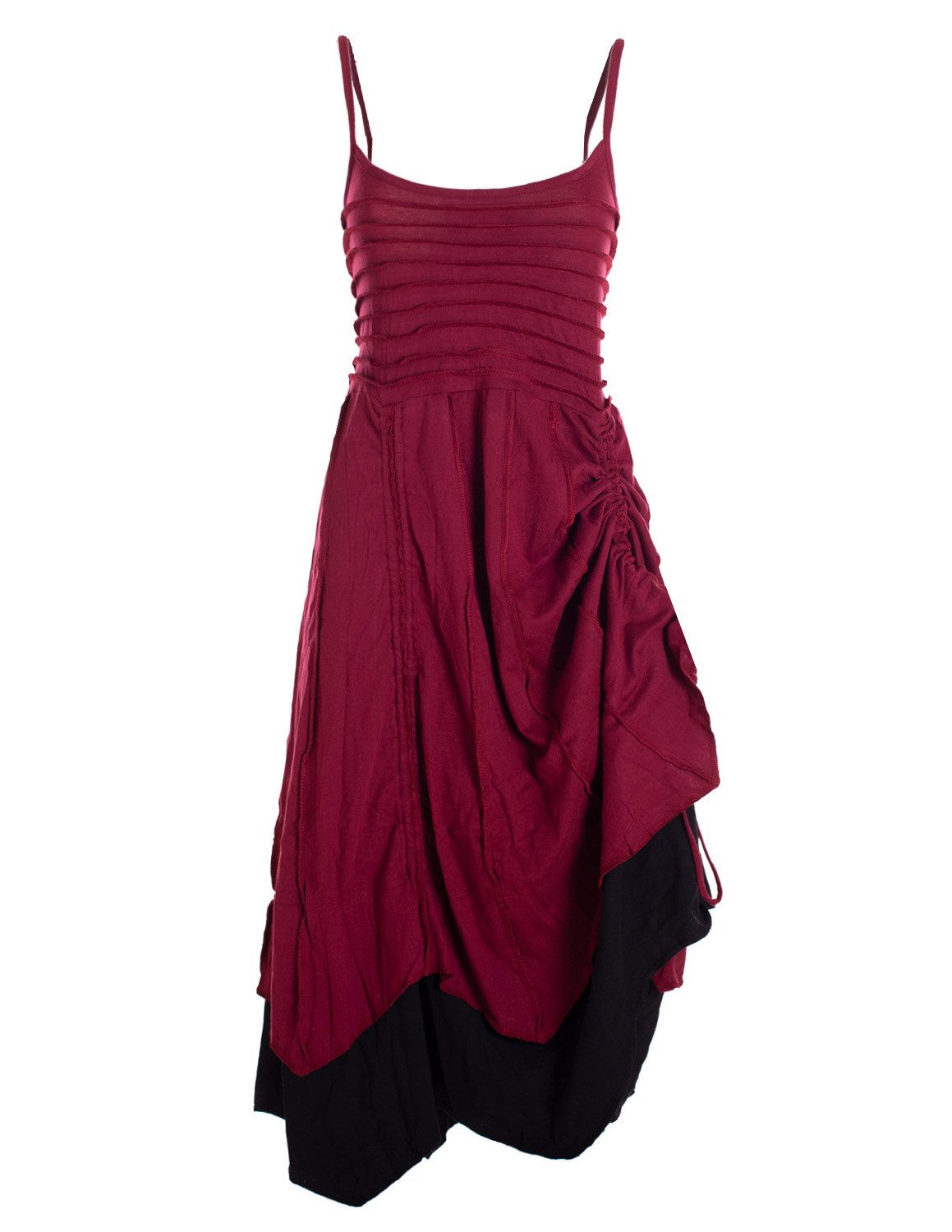 Vishes Sommerkleid Damen Sommer-Kleid längen-verstellbar Spagettiträger-Kle günstig online kaufen