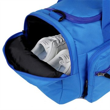 Rouemi Sporttasche Herren-Sporttasche, nass und trocken große Kapazität Yoga-Reisetasche