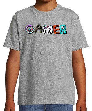 Youth Designz T-Shirt Gamer Kinder Shirt für Jungen und Mädchen mit trendigem Frontprint