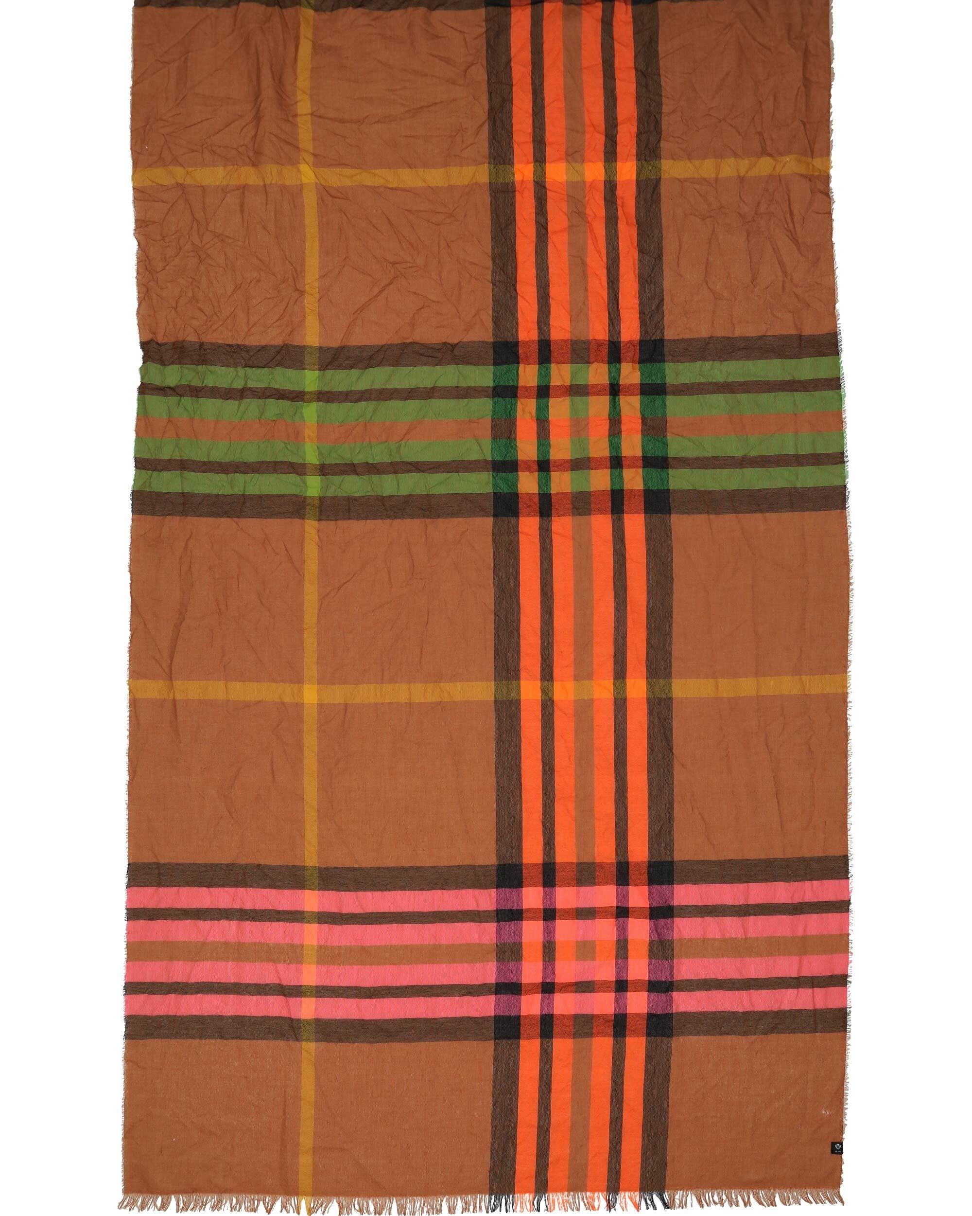 Fraas XXL-Schal Polyesterstola, (1, mit Schnittfransen), Co2 neutral günstig online kaufen