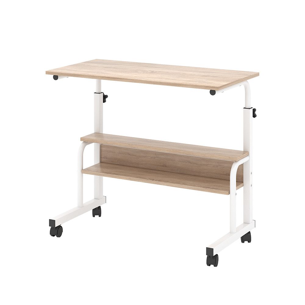 Vicco Laptoptisch Bica, Weiß/Sonoma, 80 x günstig online kaufen
