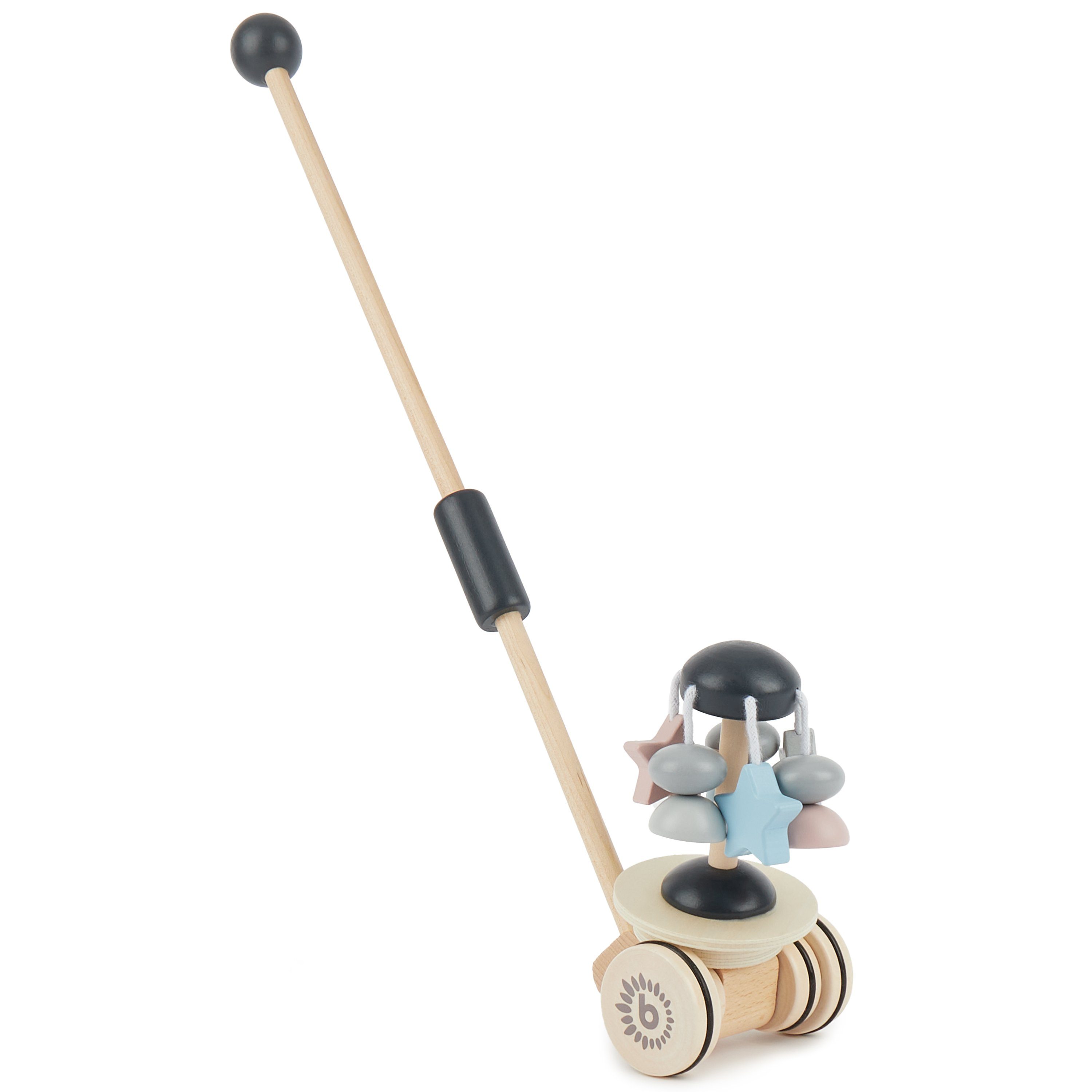 BIECO Nachziehtier Bieco Schiebespielzeug Holz mit Stern-Karussell Schiebet günstig online kaufen