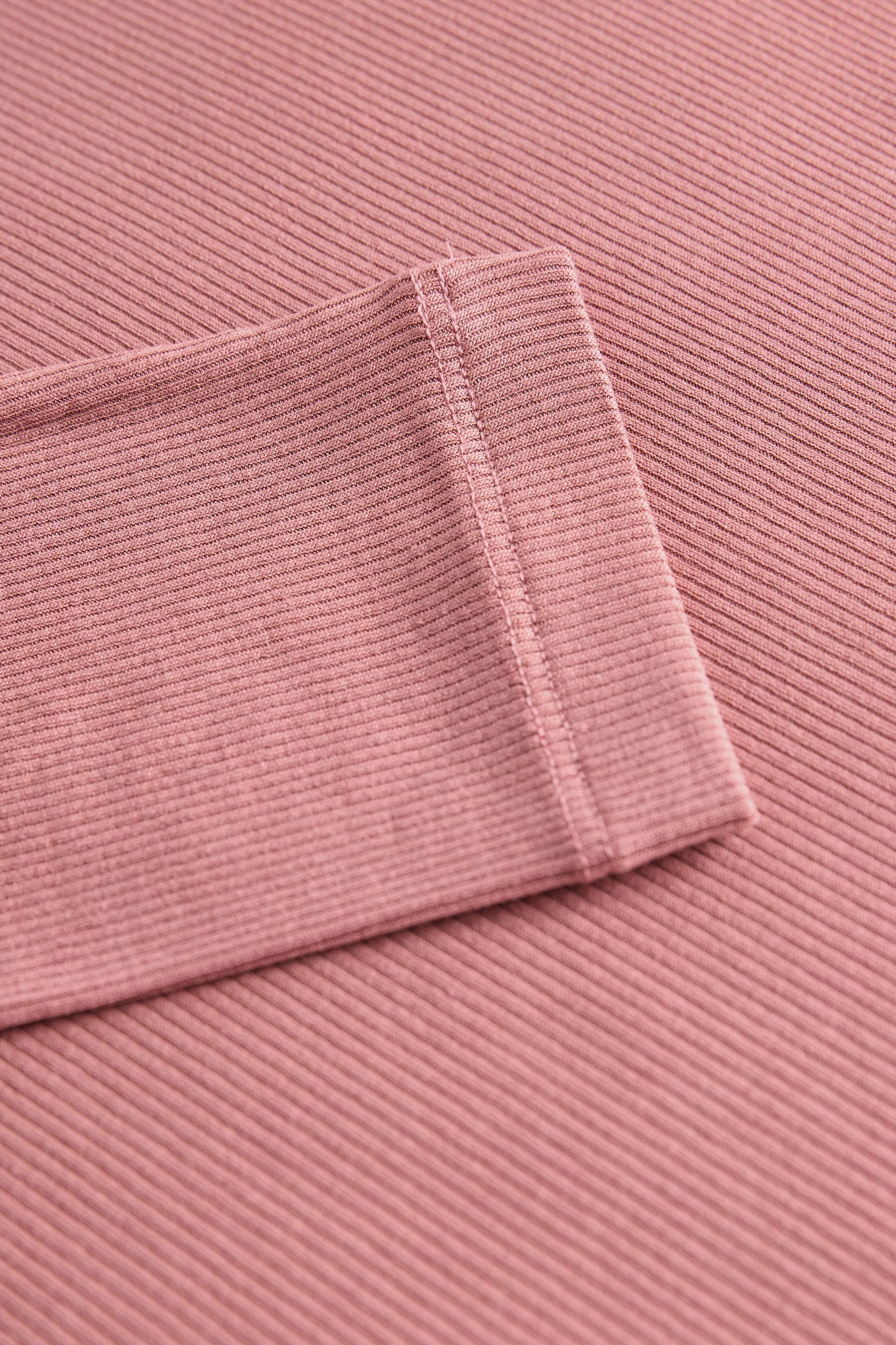 Next Carmenshirt Weiches, geripptes Bardot-Oberteil (1-tlg)
