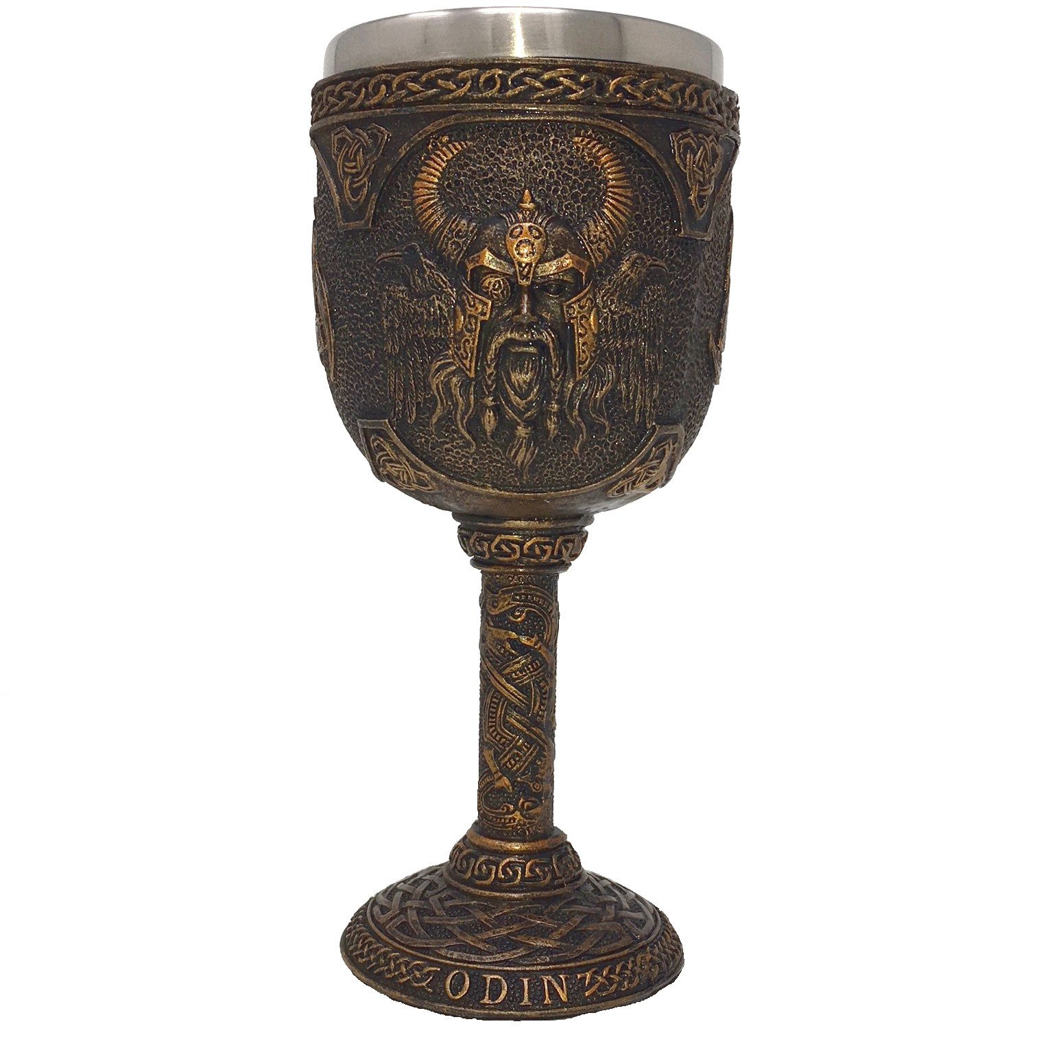 Becher Kelch Odin - Wikingerkelch Wikinger Met Götterkelch