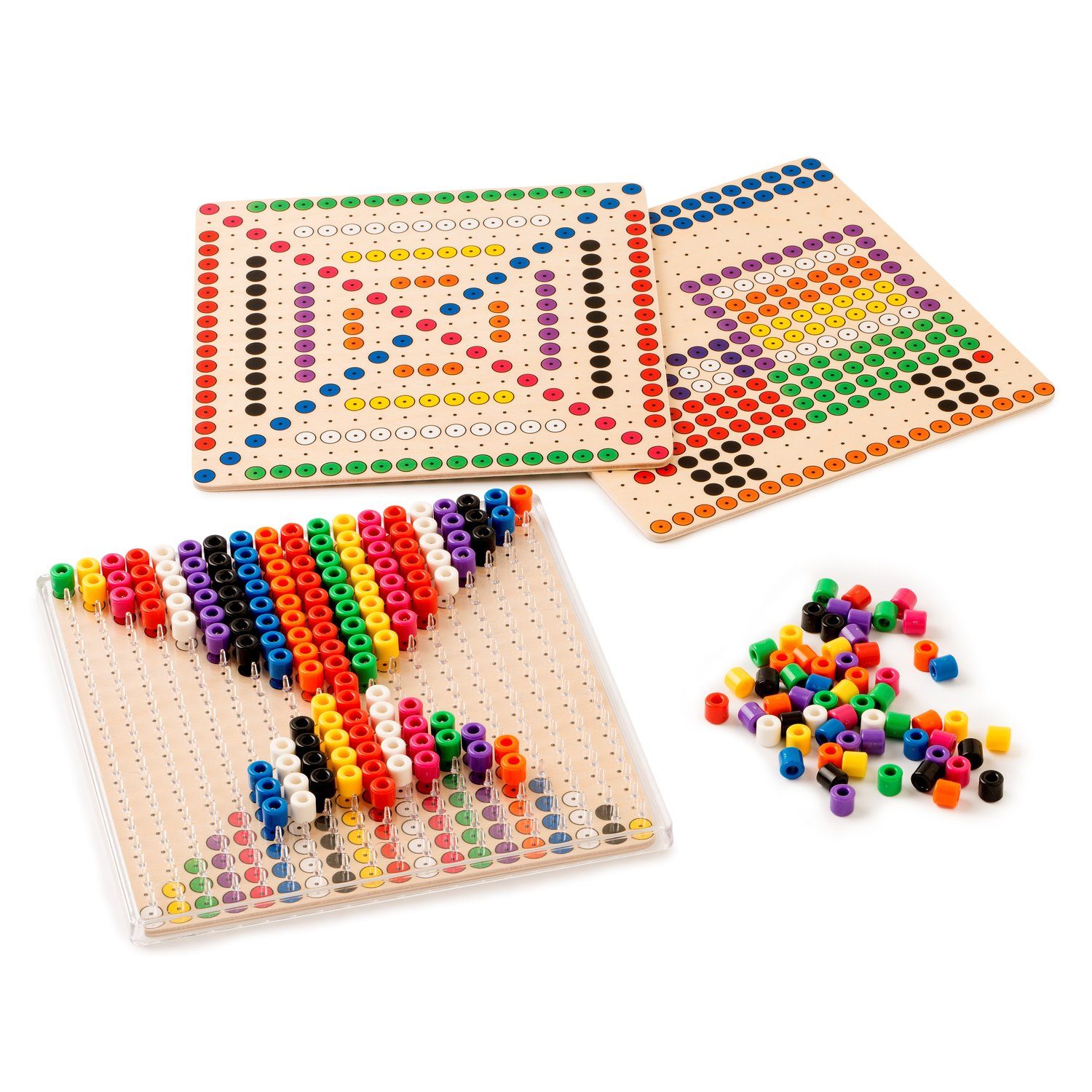 EDUPLAY Lernspielzeug Build with beads (0-St)