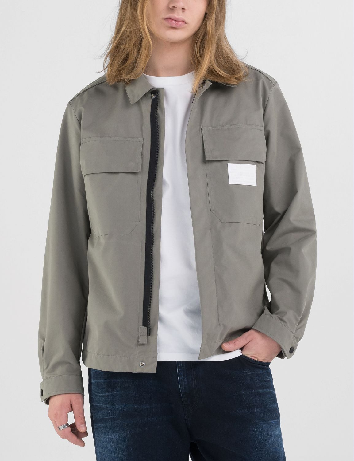 Sommerjacke Coated Cotton Nylon