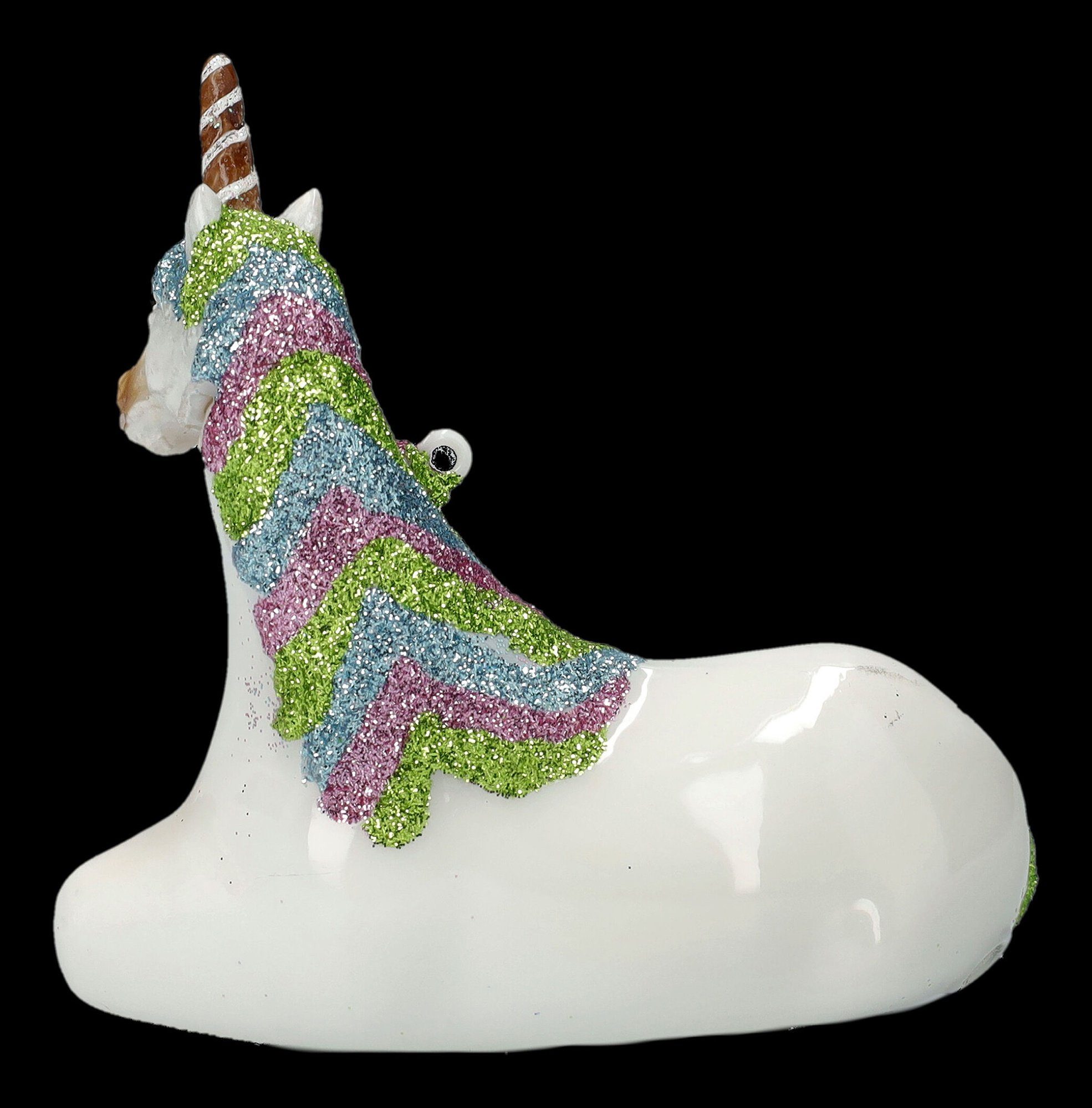 Weihnachtsdeko Fantasy GmbH Weihnachtskugel Christbaumkugel Shop Christbaumschmuck - - (1-tlg) Einhorn Figuren