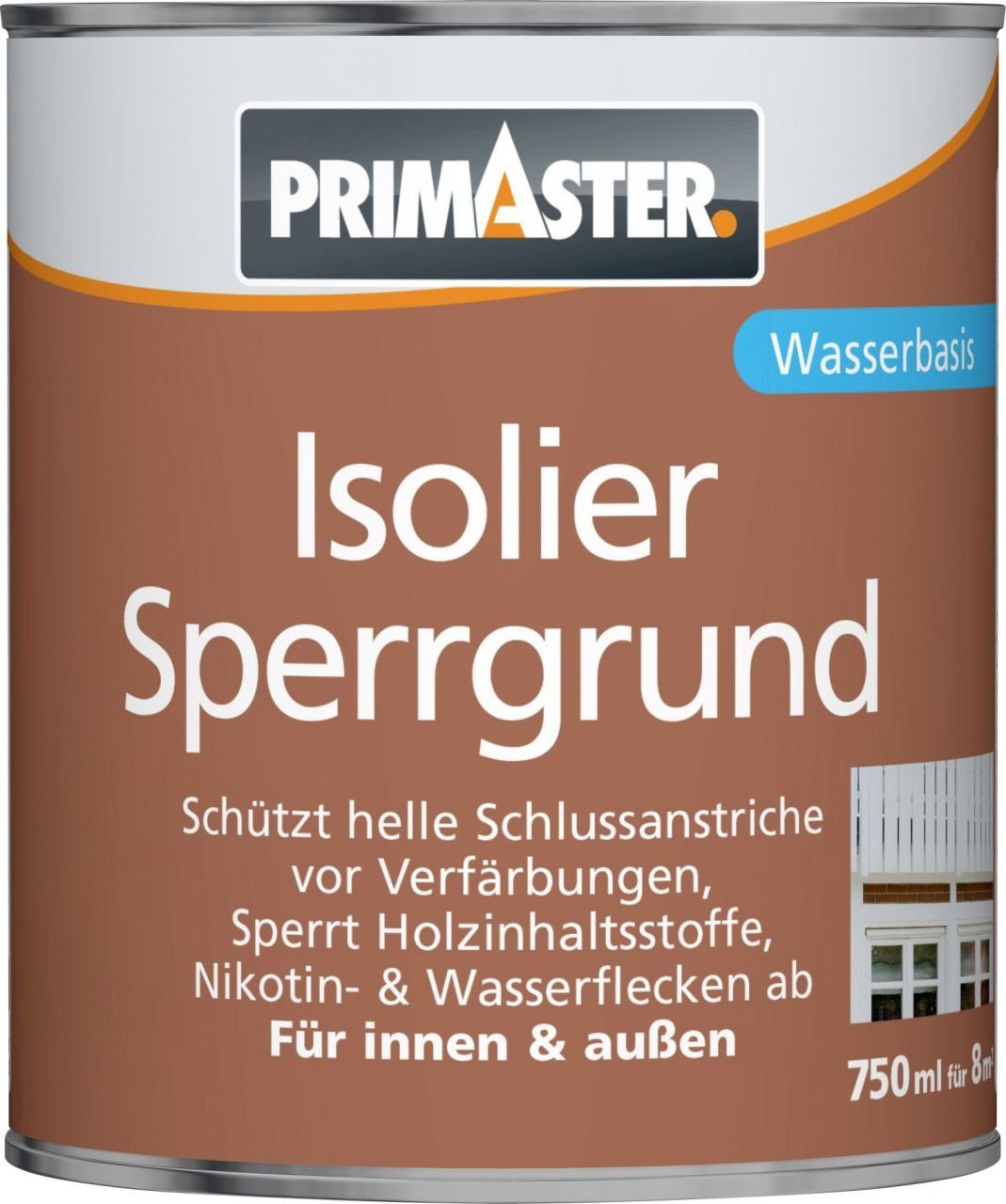 Primaster Isoliergrundierung Primaster Isoliersperrgrund weiß 750 ml