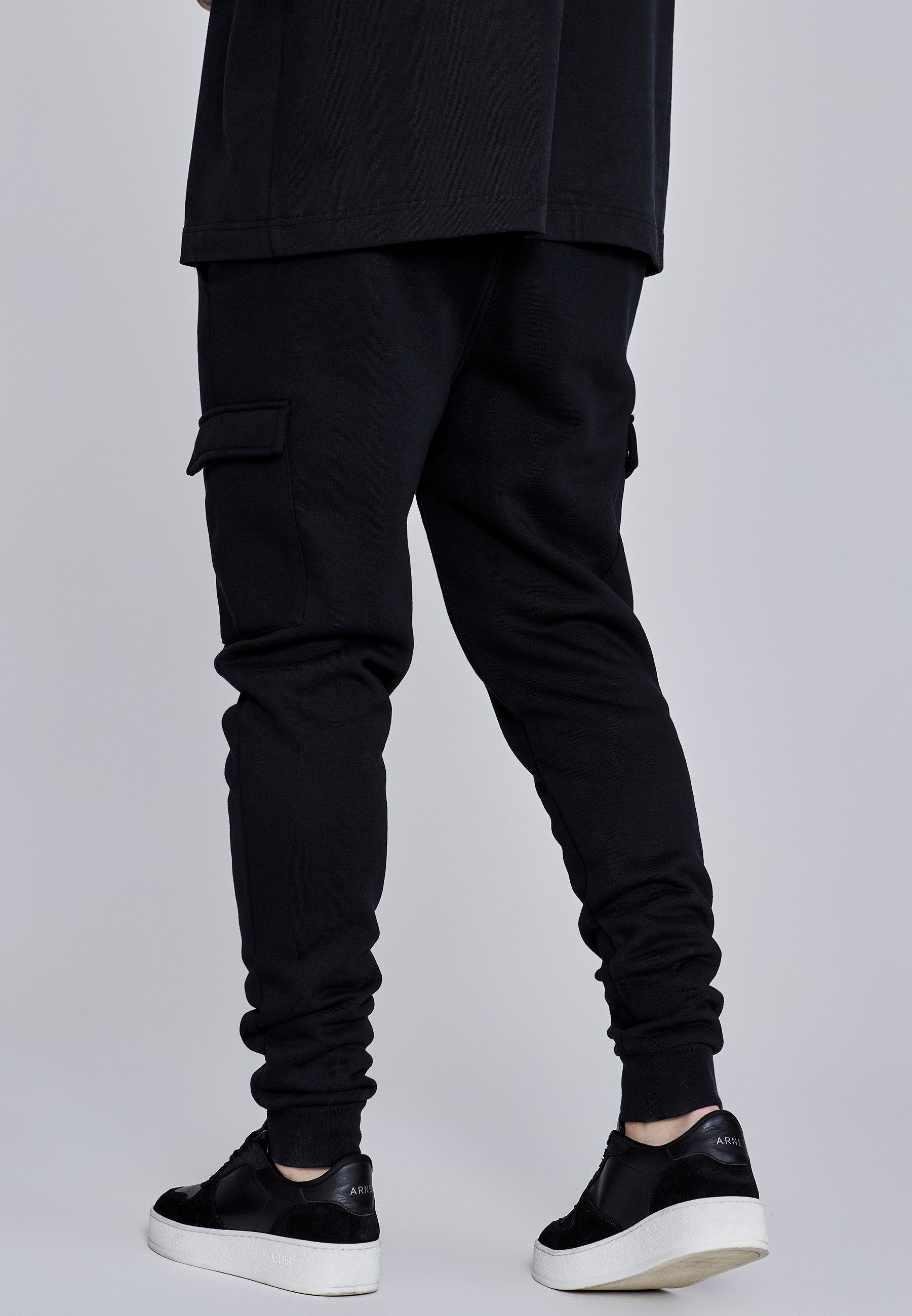 Siksilk Jogger Pants SikSilk Herren Essentials Cargo Jogginghose