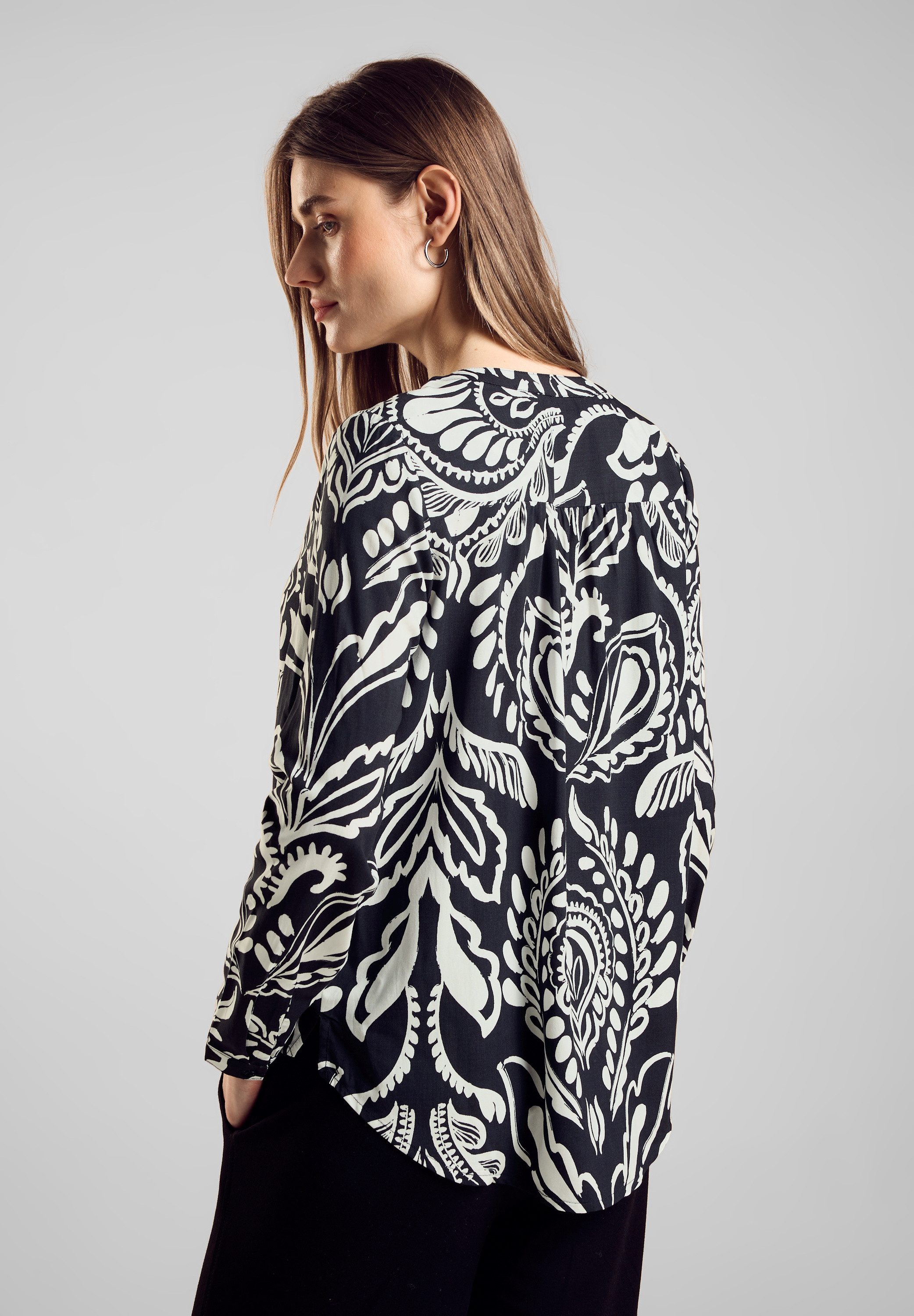STREET ONE Shirtbluse aus softer Viskose