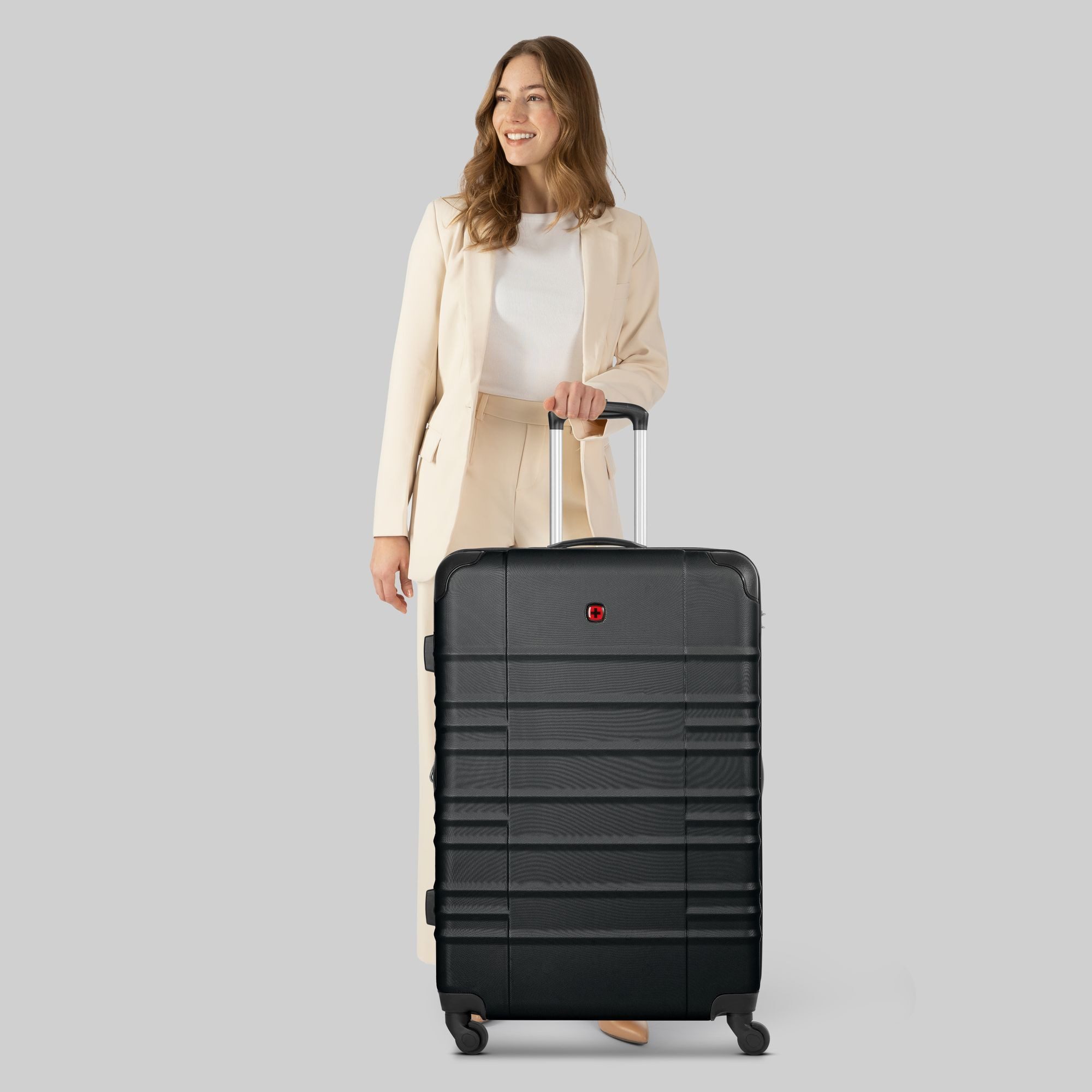 Wenger Hartschalen-Trolley Amplar Evo, 4 Rollen, ABS günstig online kaufen