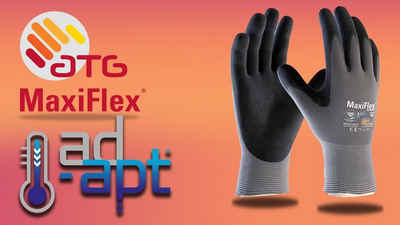 ATG Arbeitshandschuh-Set »Handschuhe MaxiFlex Ultimate AD-APT« Arbeitshandschuhe anti-schwitz