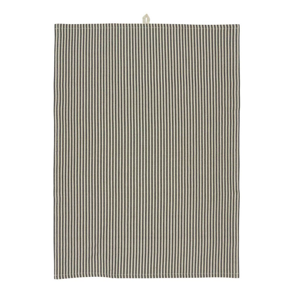 Ib Laursen Geschirrtuch Geschirrtuch FARMHOUSE beige schwarz gestreift Küchentuch Streifen Beachhouse. € 7,95