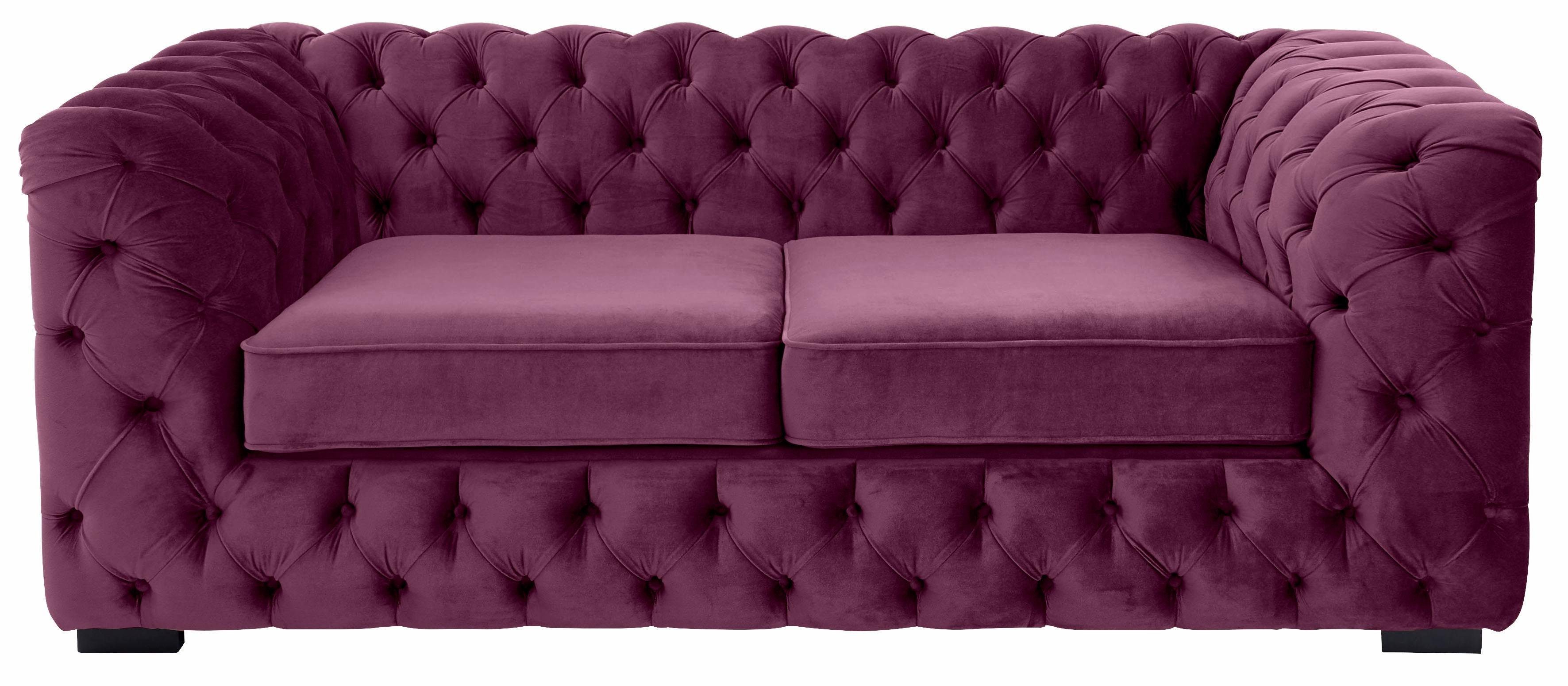 Home affaire Chesterfield-Sofa Kalina, mit klassischer Chesterfield-Knopfheftung