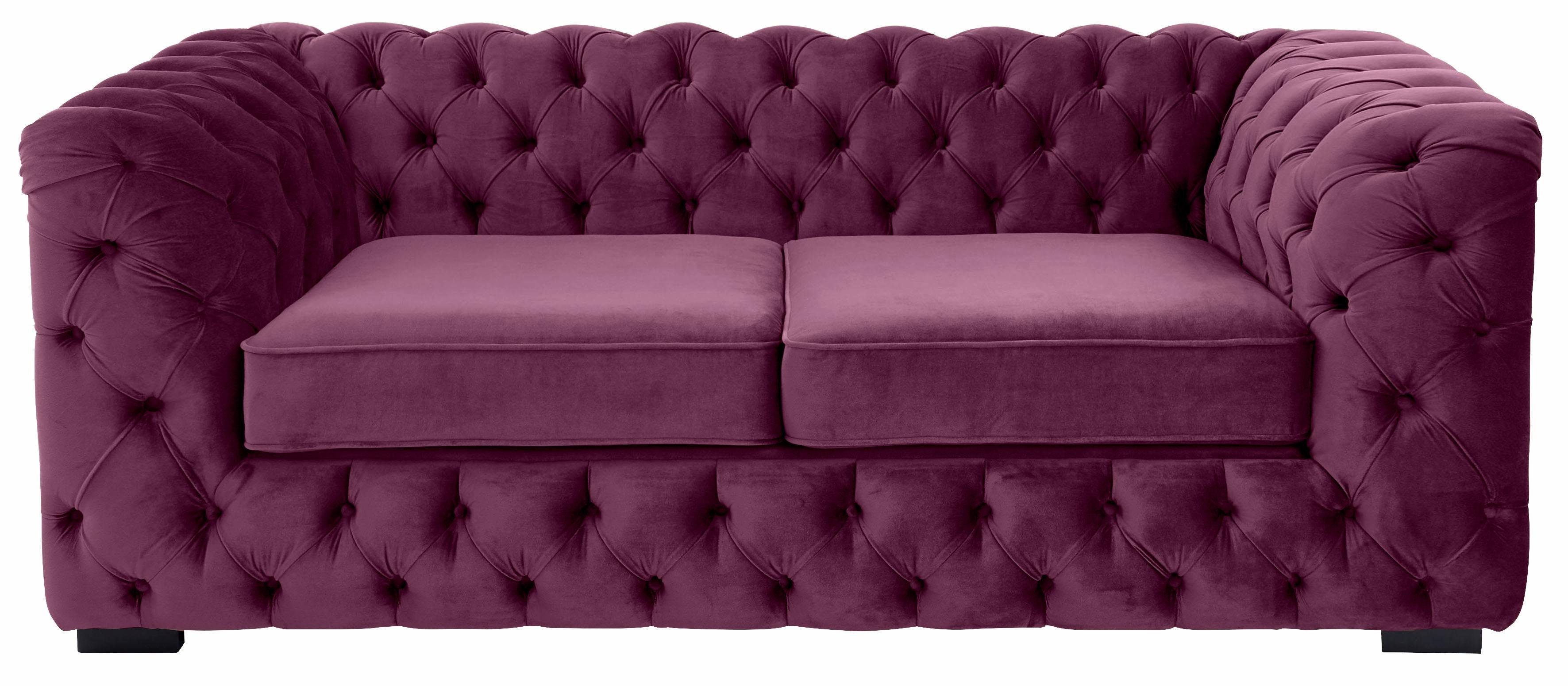 Guido Maria Kretschmer Home&Living Chesterfield-Sofa Kalina, mit klassischer Chesterfield-Knopfheftung