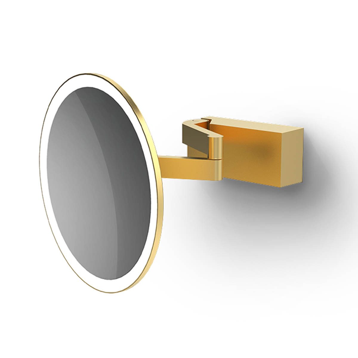 Decor Walther Kosmetikspiegel Vision R 5× LED-Schminkspiegel IP44 Dim-to-Warm Badezimmer, 5-fach Vergrößerung