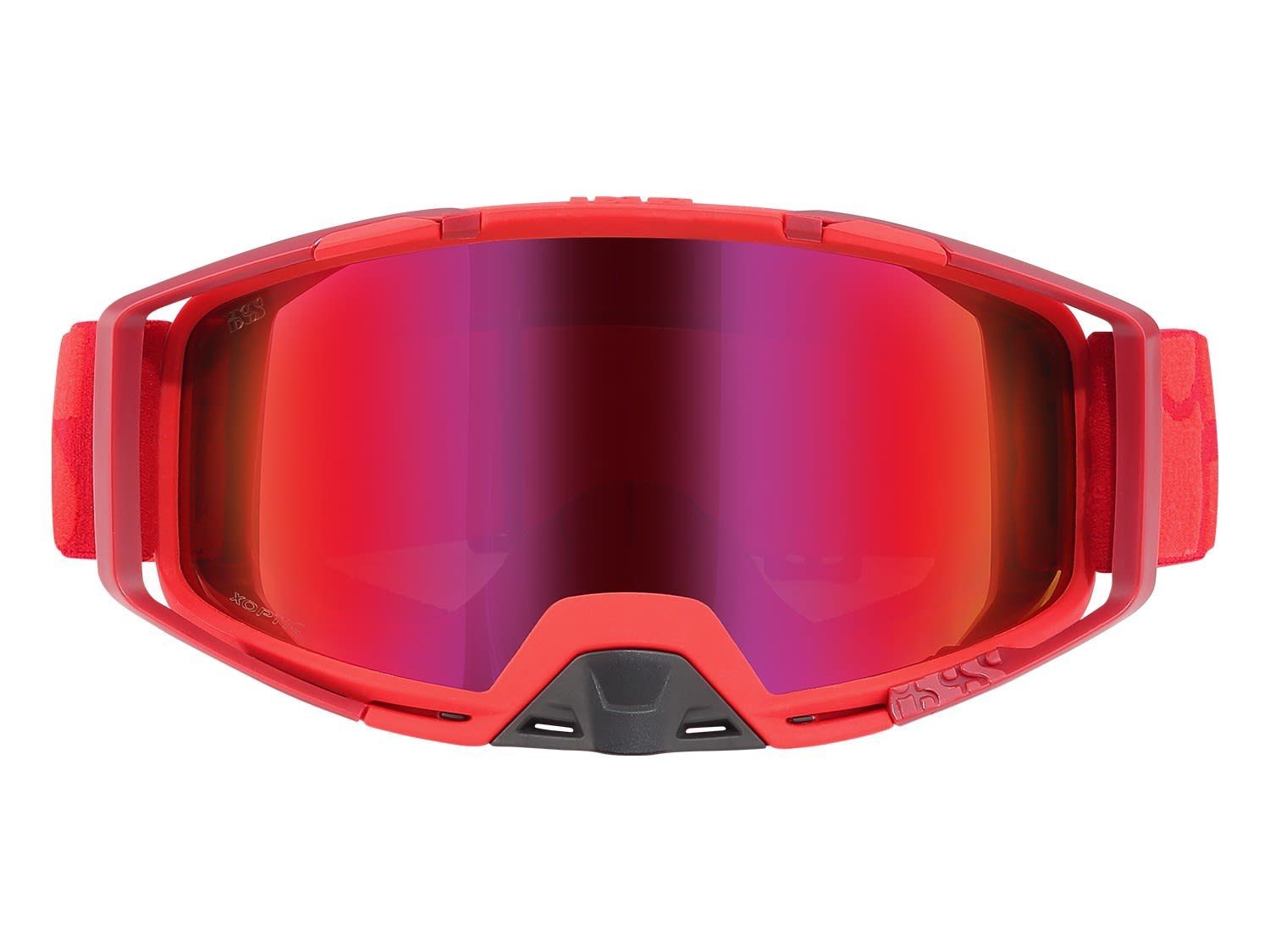 IXS Red Fahrradbrille Goggle Trigger Accessoires Ixs Racing Mirror