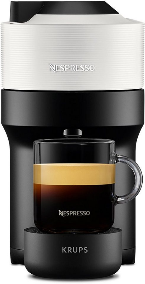Nespresso Kapselmaschine Vertuo Pop XN9201 von Krups, 560 ml Kapazität,  aut. Kapselerkennung, One-Touch, 4 Tassengrößen