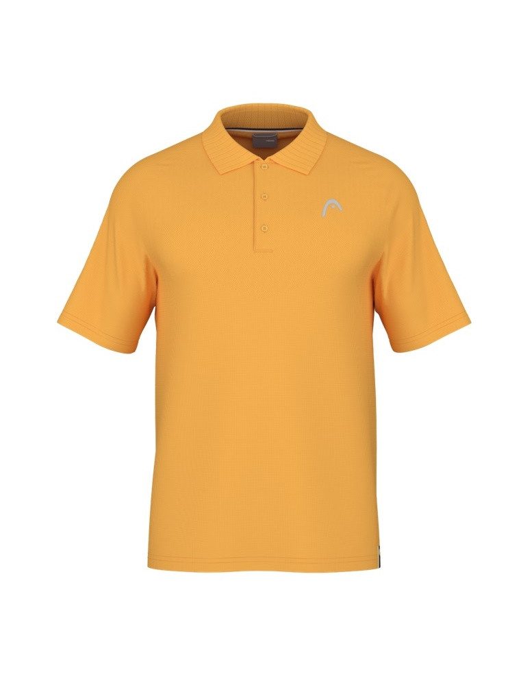 Head Poloshirt Performance 2024 (Polyester-Jacquard, schnelltrocknend) gelb Herren