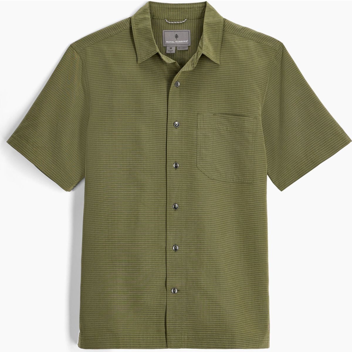 ROYAL ROBBINS Kurzarmshirt Desert Pucker Dry Short Sleeve Herrenhemd mit UV-Schutz, HeiQ Smart Temp Technologie und TENCEL™ für