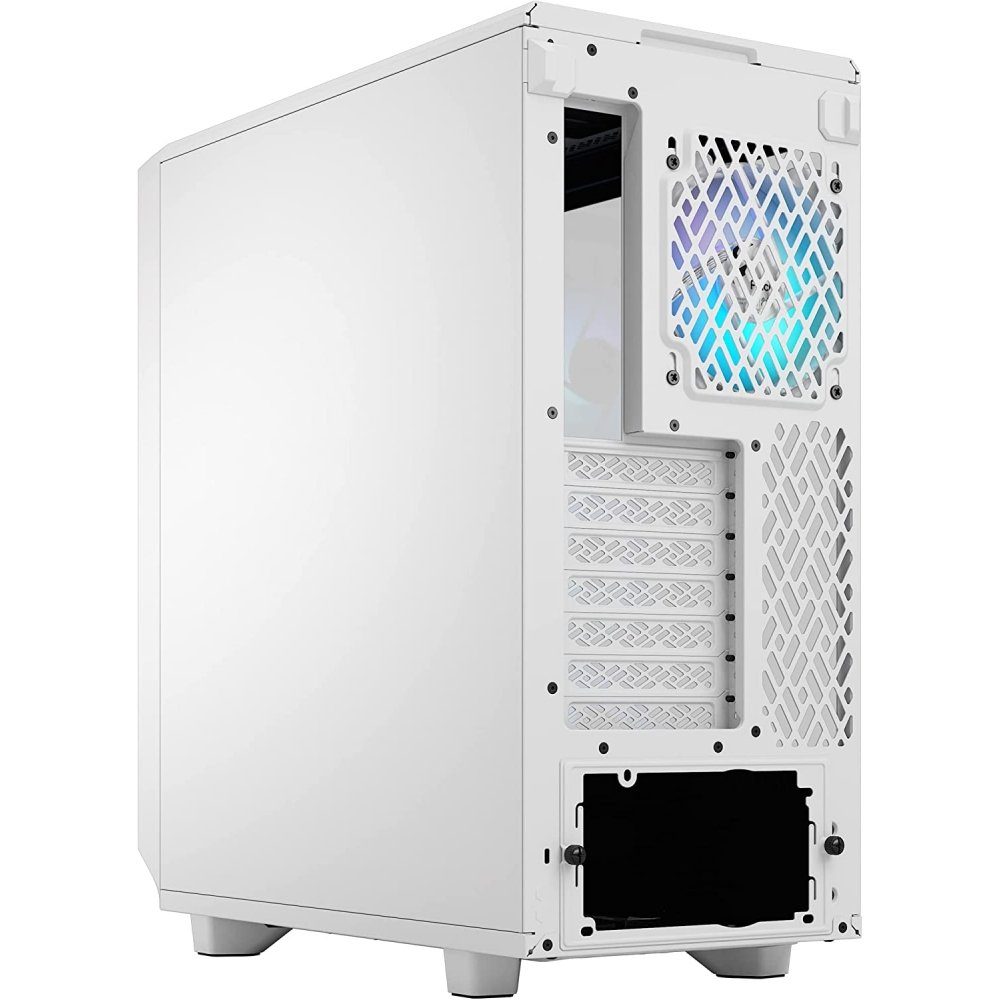 Fractal Design PC-Gehäuse Meshify 2 Compact RGB White TG Clear Tint - Midi-Tower-Gehäuse - weiß