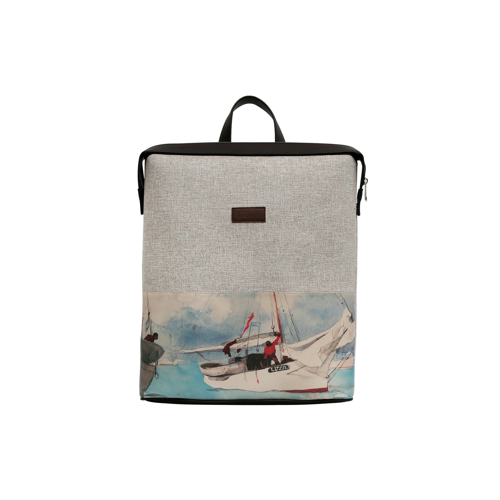 DOGO Laptoptasche Slim Backpack Hey Sailor, Handgefertigt