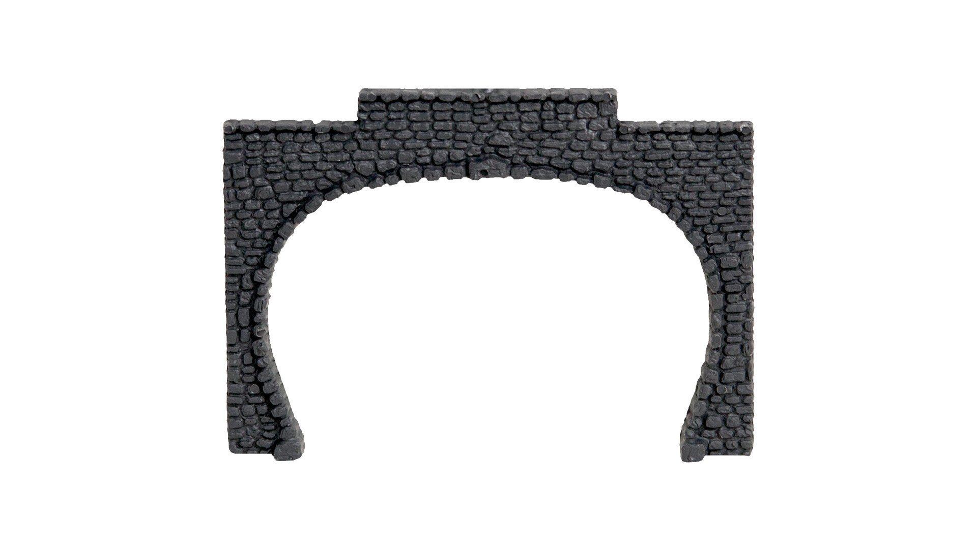Modelleisenbahn-Spielunterlage NOCH® Tunnel-Portal, 2-gleisig mit 9,5 x 7 cm, für