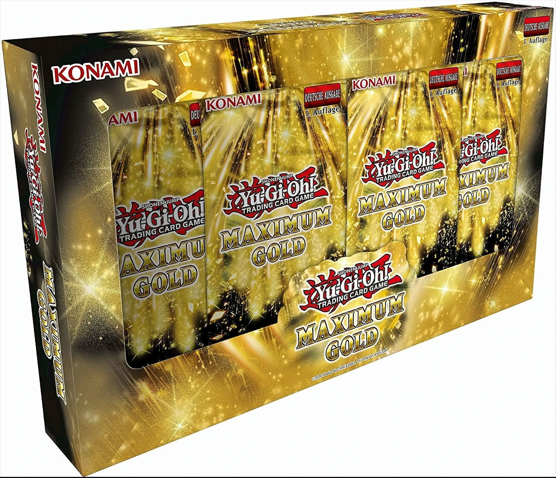 Konami Sammelkarte Yu-Gi-Oh! Tuckbox Maximum Gold deutsche Ausgabe