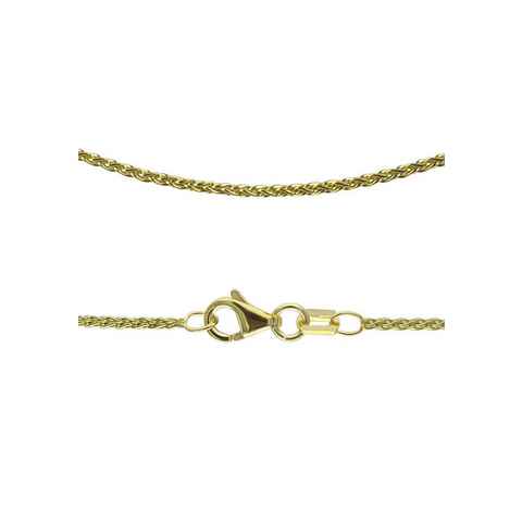 Firetti Collierkettchen Schmuck Geschenk Gold 333 Halsschmuck Halskette Goldkette Zopfkette, Made in Germany