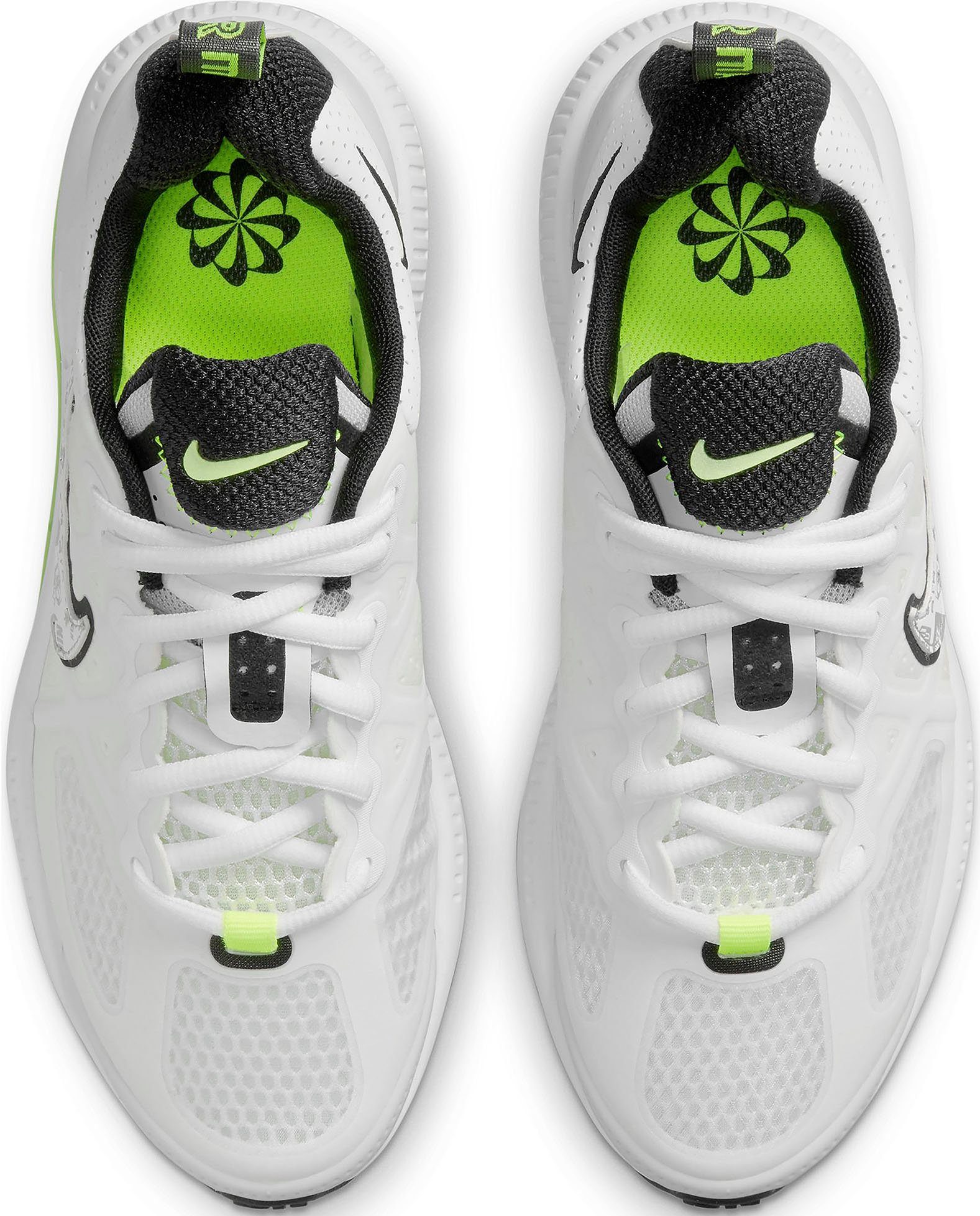 Max Genome Sneaker Sportswear weiß-schwarz-lime Air Nike