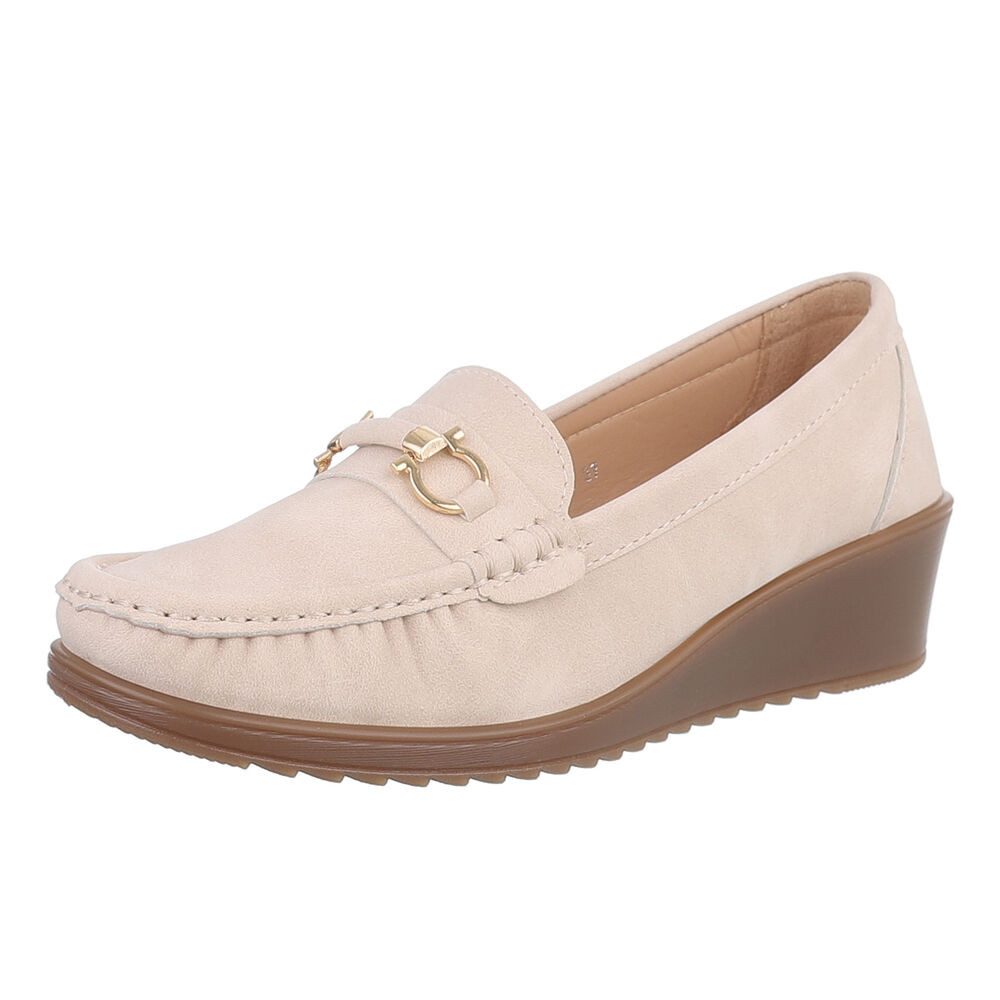 Ital-Design Bequeme Mokassins für jeden Anlass - Hoher Komfort Slipper (890 günstig online kaufen