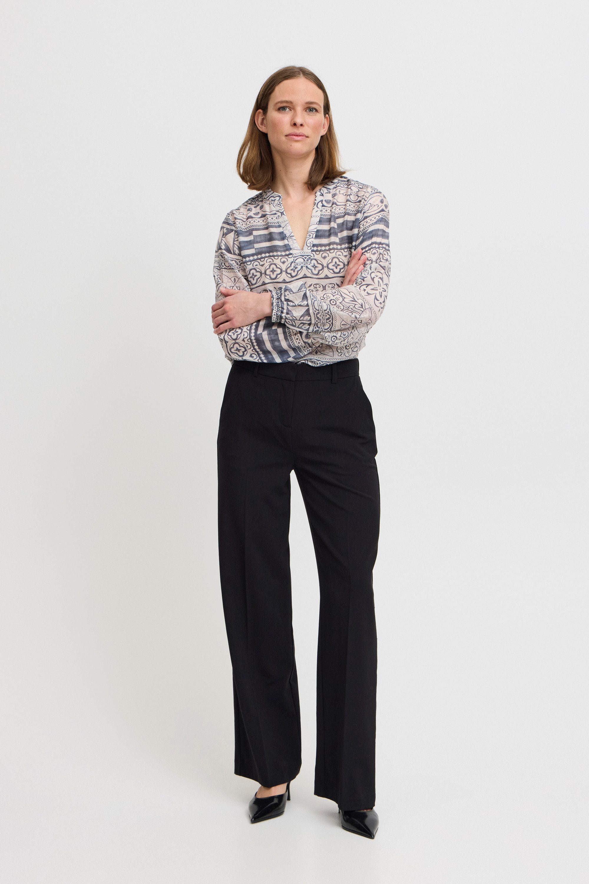 b.young Langarmbluse Langarm-Bluse BYISLET