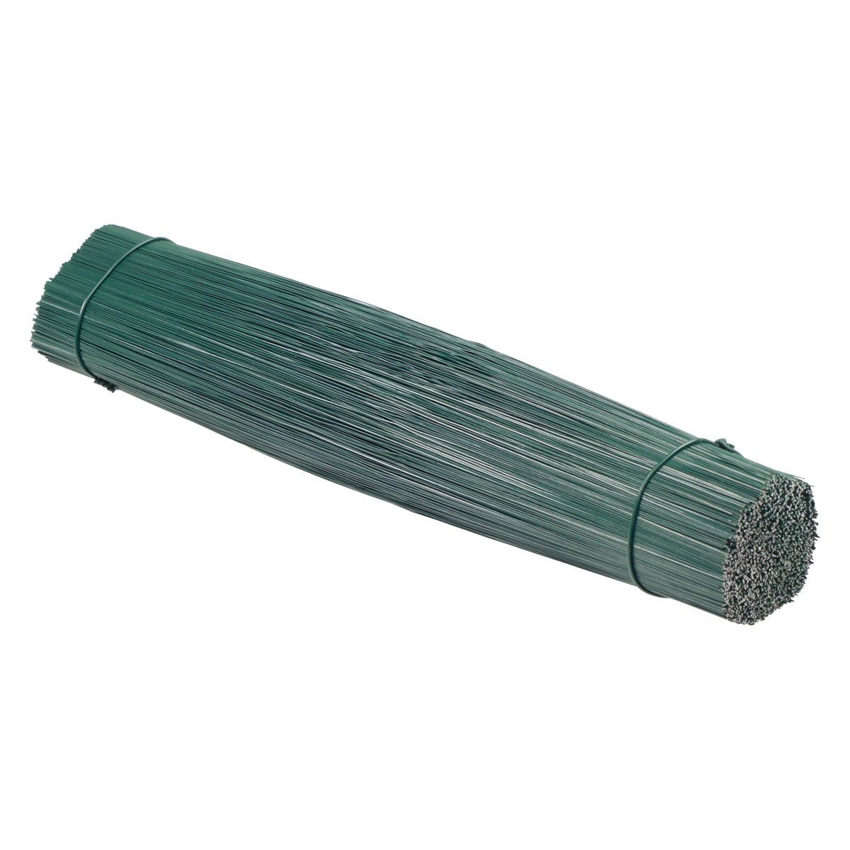 Basteldraht Grüner Floristendraht Ø0,4mm 200mm 1kg - Steckdraht für Kränze &