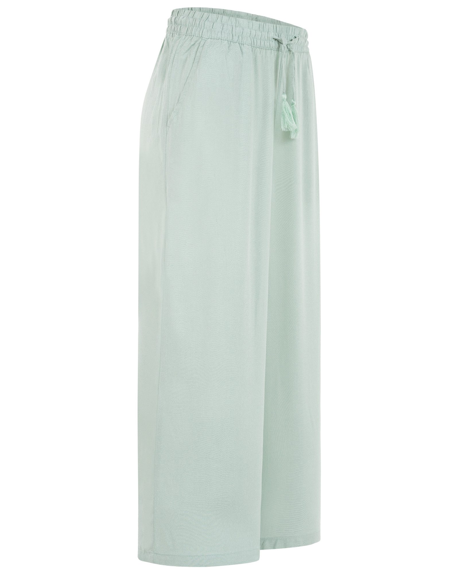 SUBLEVEL Chinos Damen Luftige Sommerhose Freizeit Weit geschnitten Stoffhos günstig online kaufen
