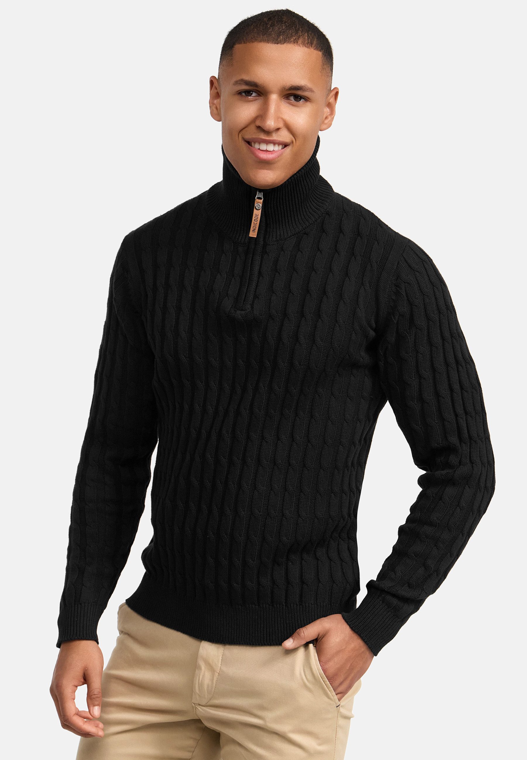 Indicode Strickpullover Herren INHector Pullover Herrenpullover