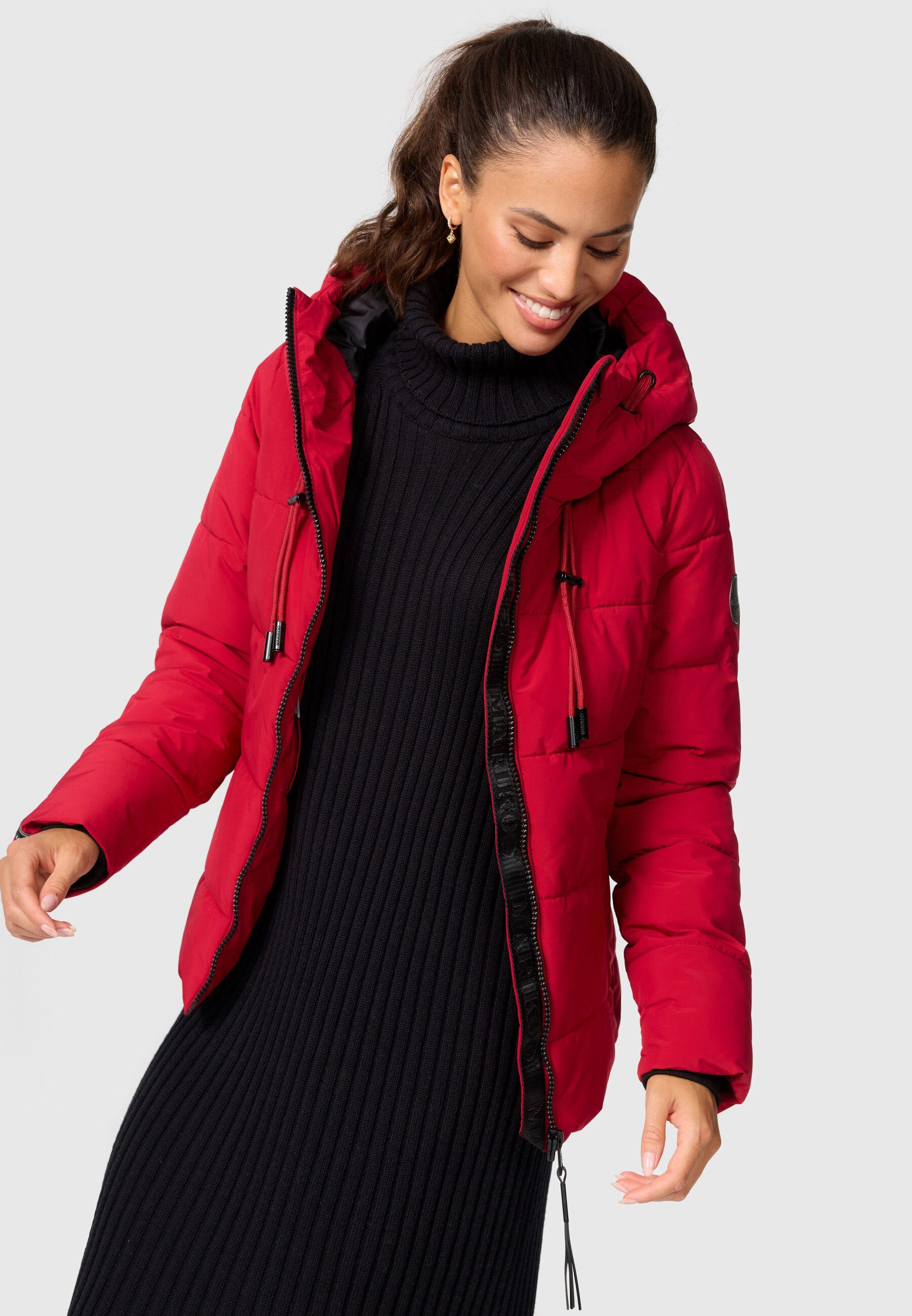 Marikoo Winterjacke "Shimoaa XVI", Mit breiter Steppung und großer Kapuze günstig online kaufen