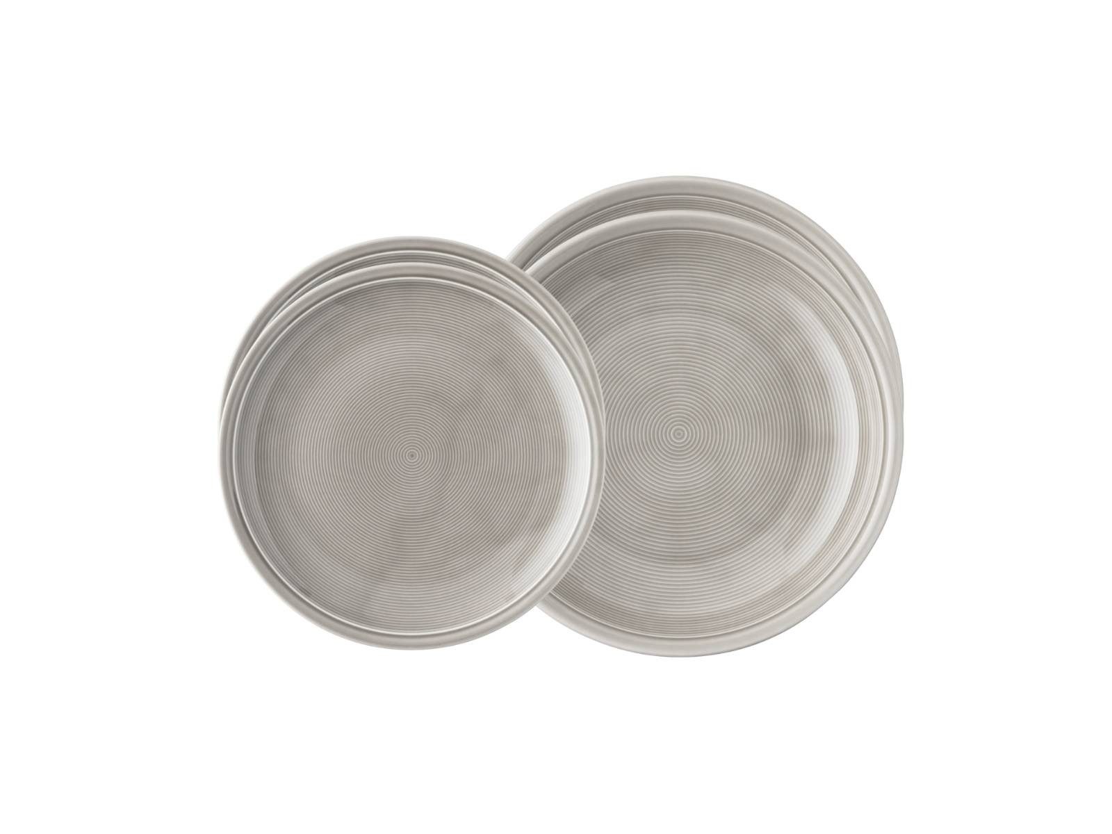 Thomas Porzellan Столовый сервиз Trend Colour Moon Grey Tafelset 4tlg, Porzellan
