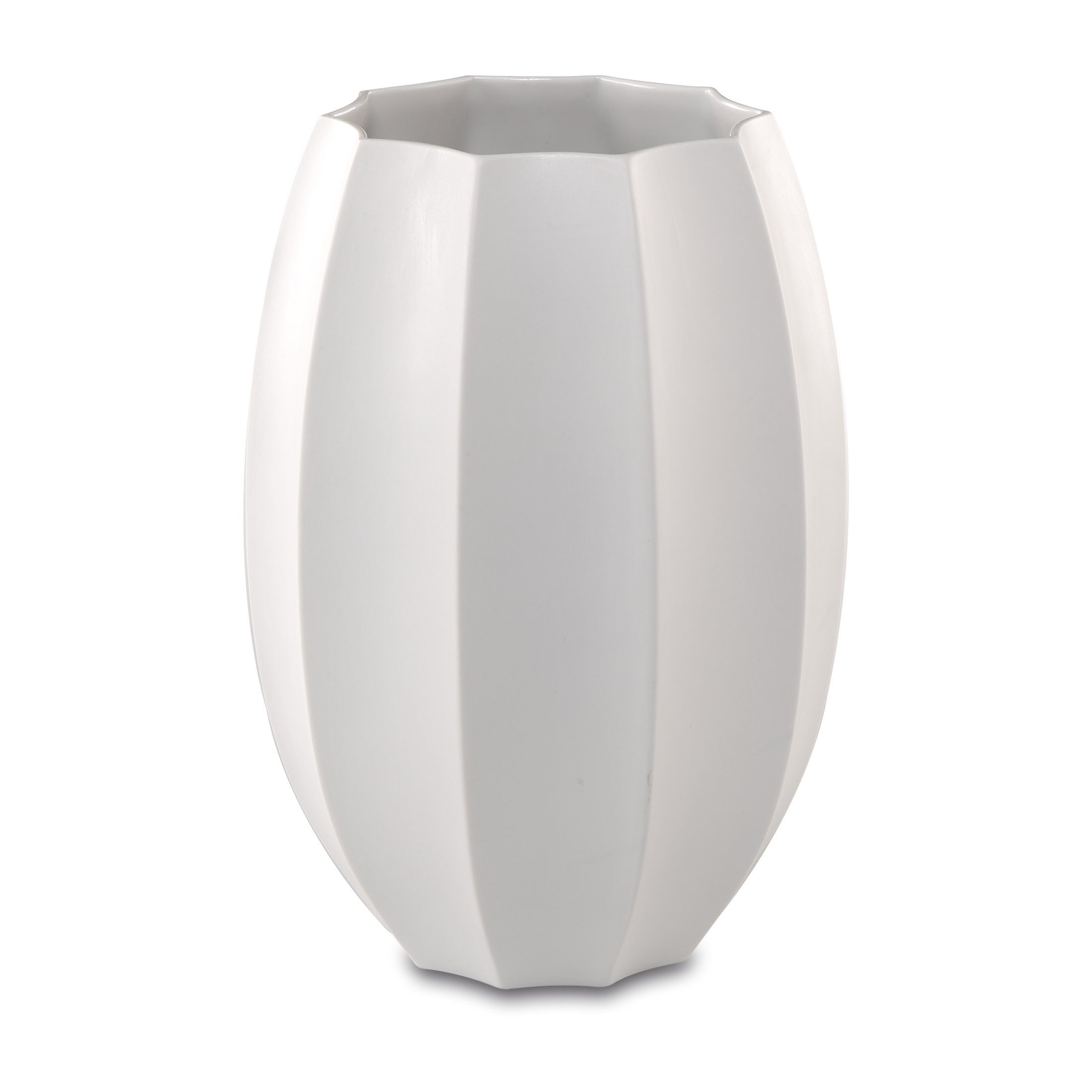 Porzellan 1 Vase Tischvase Concave Dekovase 22,5 cm St), (Stück, Kaiser