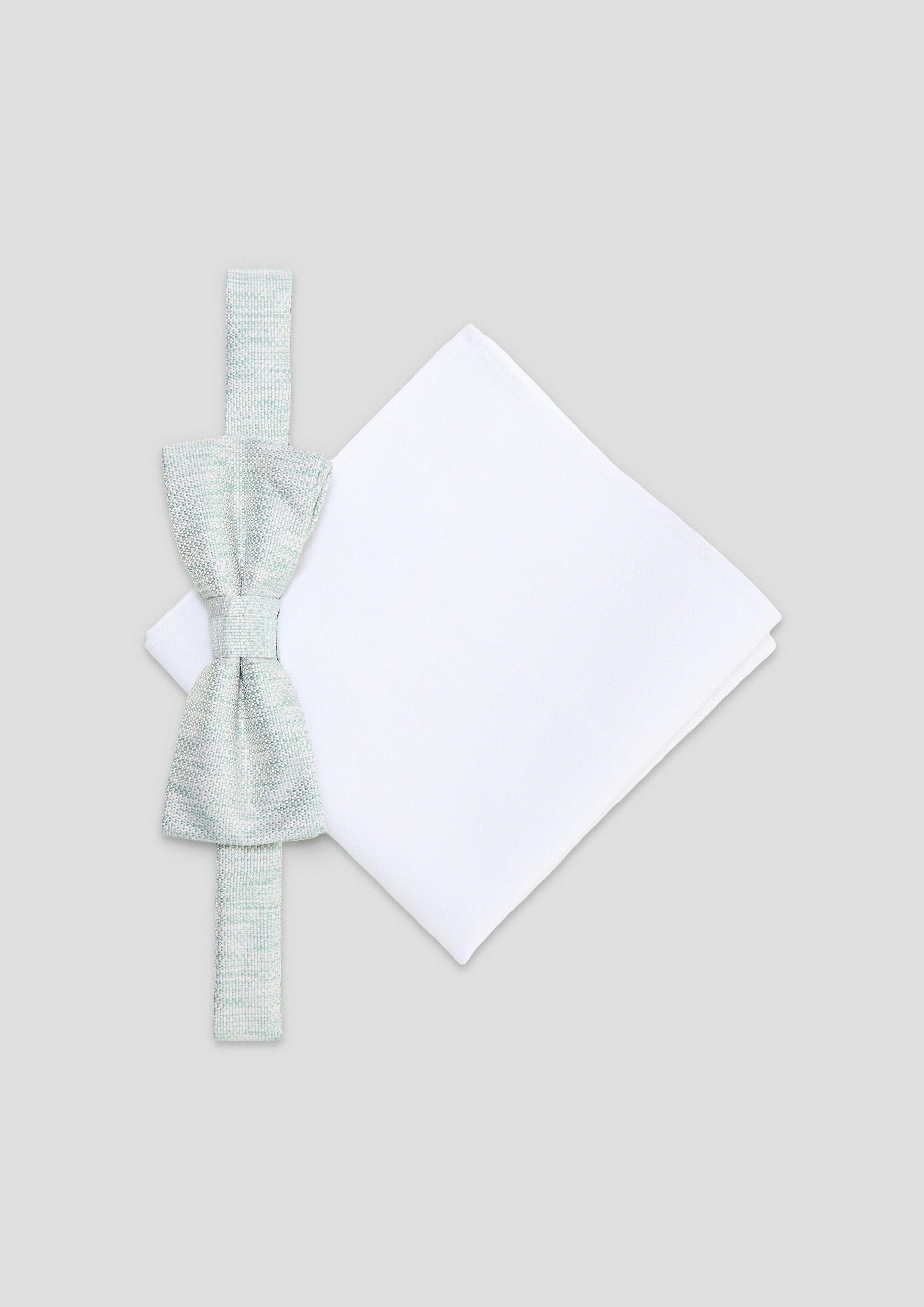s.Oliver Fliege Accessories Accessoires-Box mit Fliege und Einstecktuch