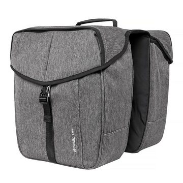 MidGard Gepäckträgertasche Premium Fahrrad-Doppeltasche für Gepäckträger