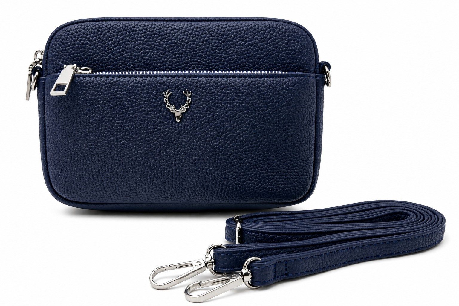 Der Trachtler Trachtentasche Damen Dirndltasche mit Hirsch-Zierteil, - stilvolles Trachten-Accessoire
