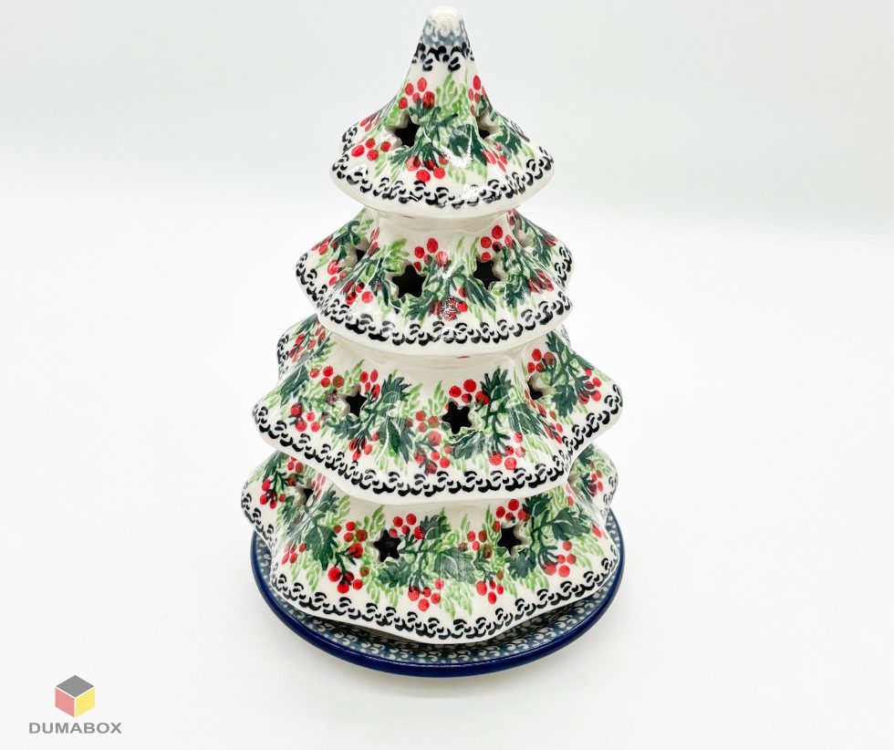 Ceramika Artystyczna Bolesławiec Teelichthalter Keramik-Lampion in günstig online kaufen