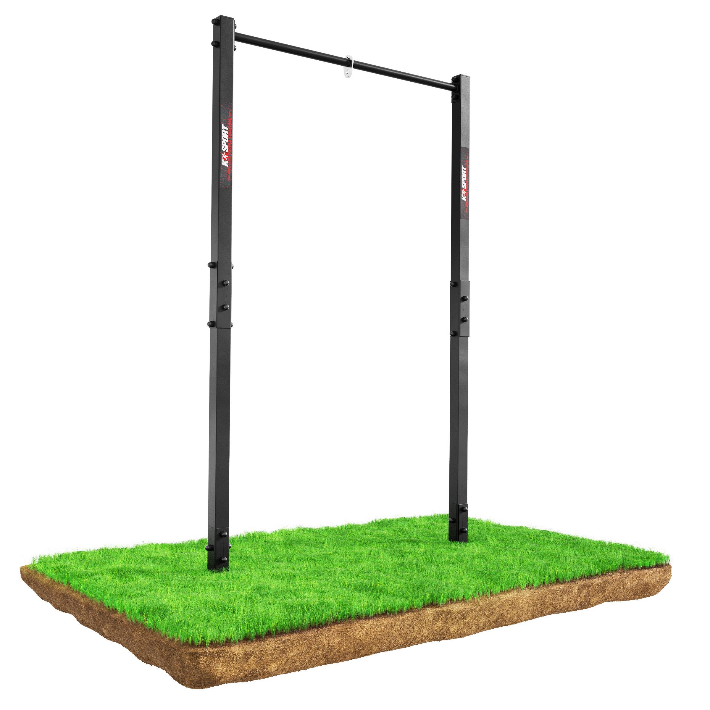 K-SPORT Klimmzugstange Outdoor-Klimmzugstange bis 150 kg belastbar (Wetterfeste Pull-Up Bar), Made in EU
